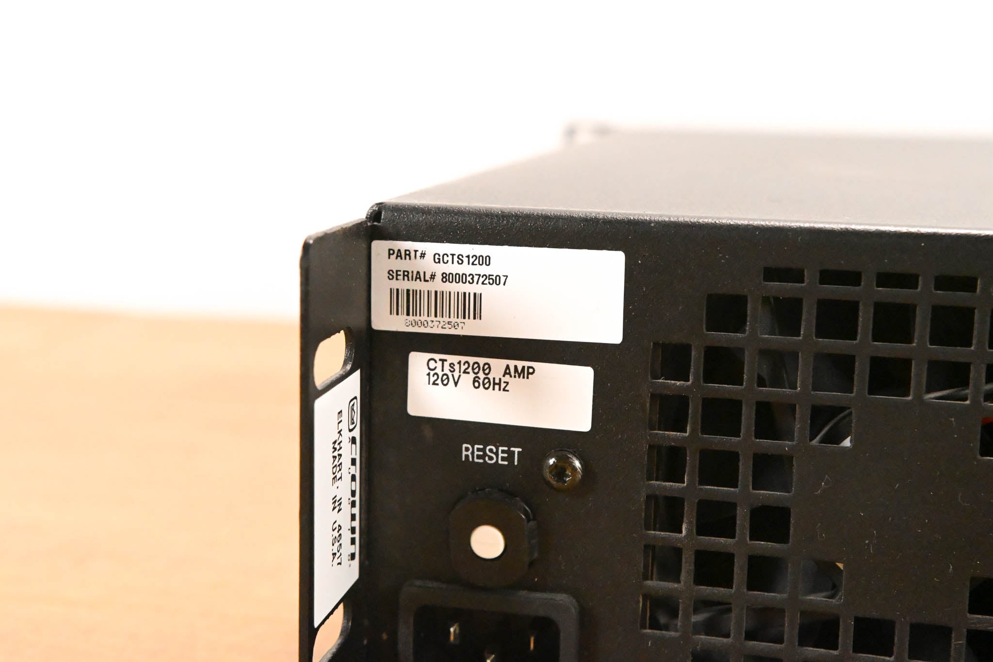 Crown CTs 1200 Two-Channel 600W Power Amplifier