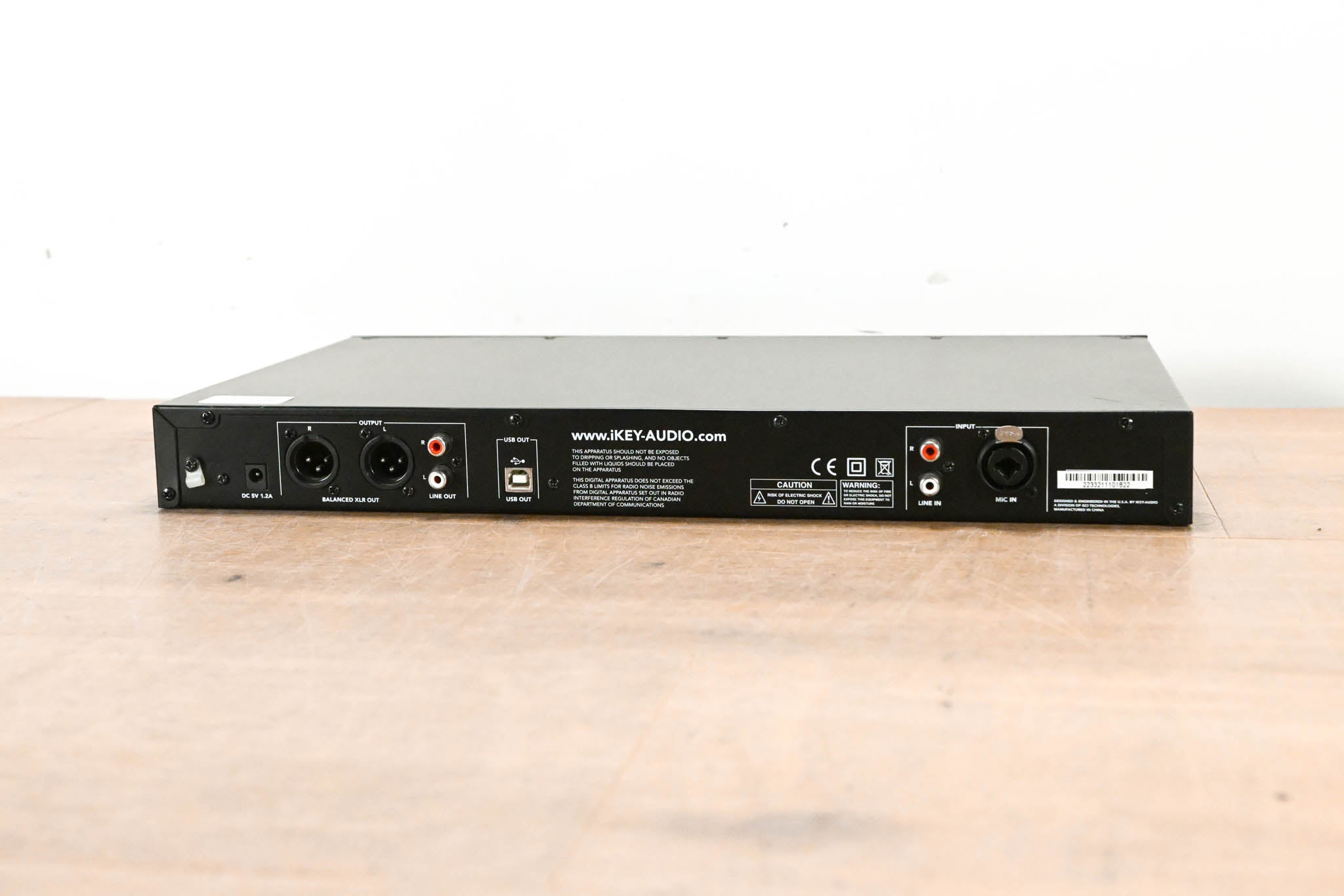 iKey Audio RM3 Rackmount Digital Audio Recorder (NO POWER SUPPLY)