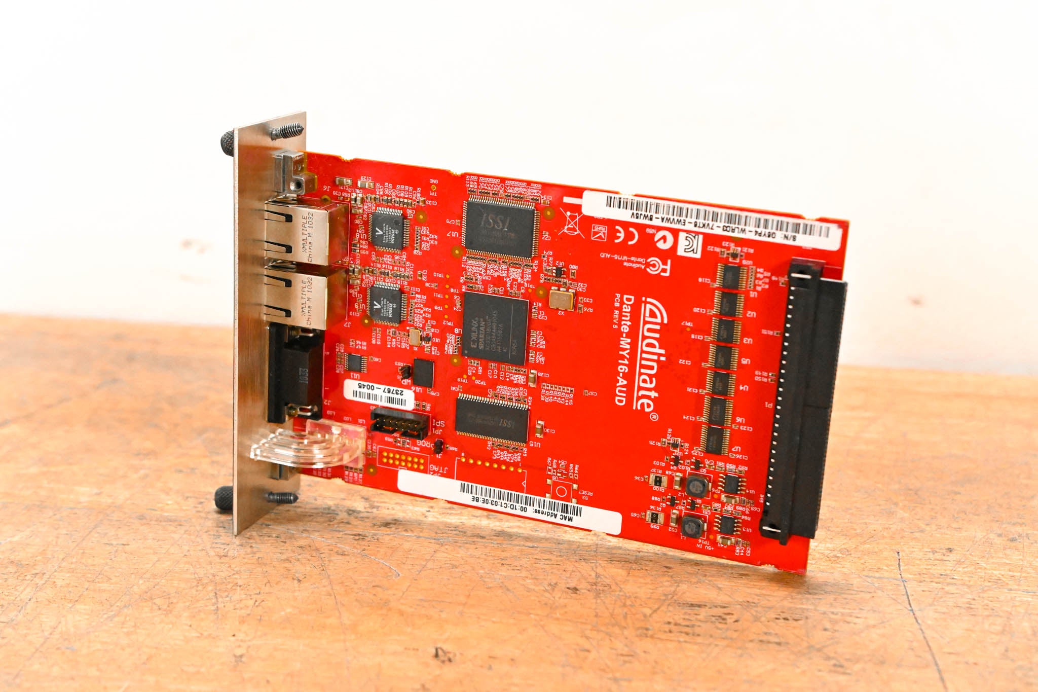 Audinate Dante-MY16-AUD 16-Channel Dante Network I/O Card