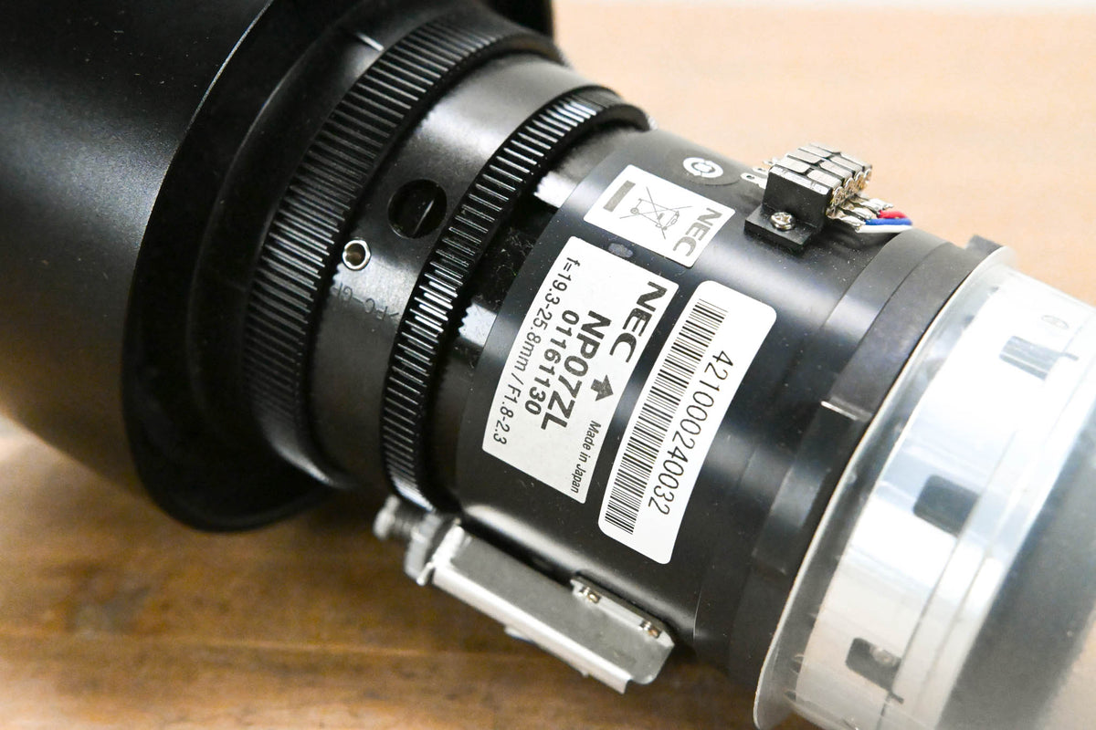 NEC NP07ZL Projector Zoom Lens f=19.3-25.8mm / F1.8-2.3