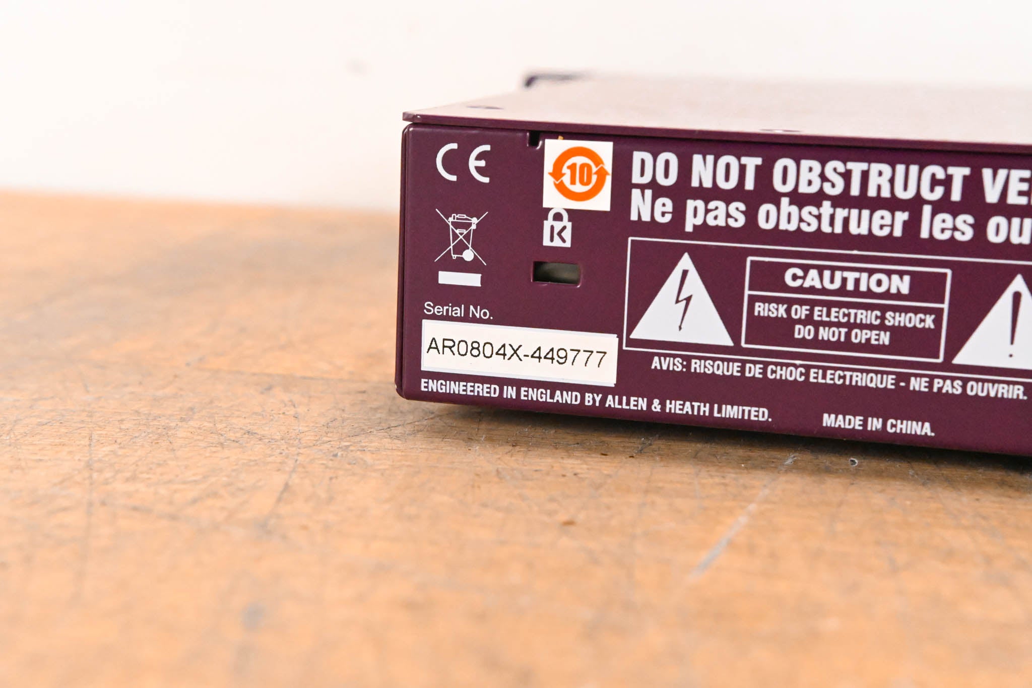 Allen & Heath AR84 8in / 4out Expansion AudioRack for GLD and Qu Mixers