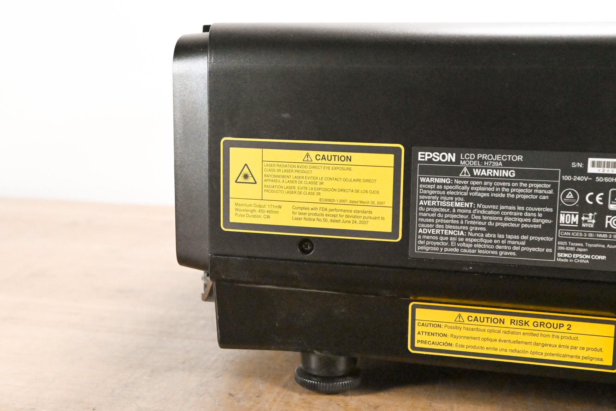 Epson Pro L1405U 8,000-Lumen Laser WUXGA 3LCD Projector w/ Lens