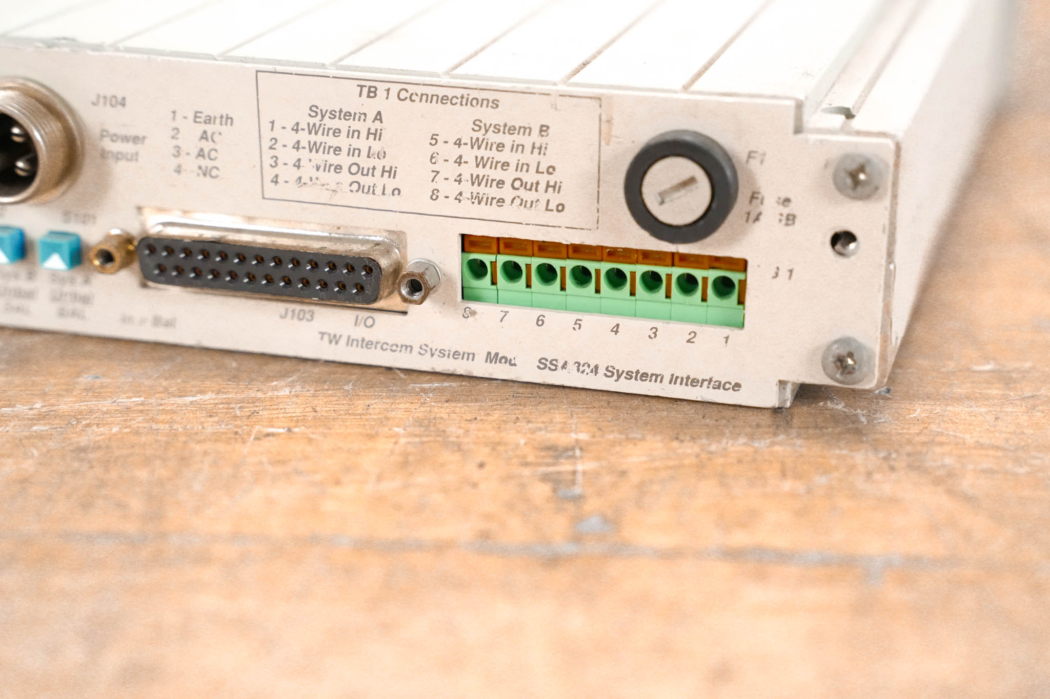 RTS SSA324 Intercom System Interface (NO POWER SUPPLY)