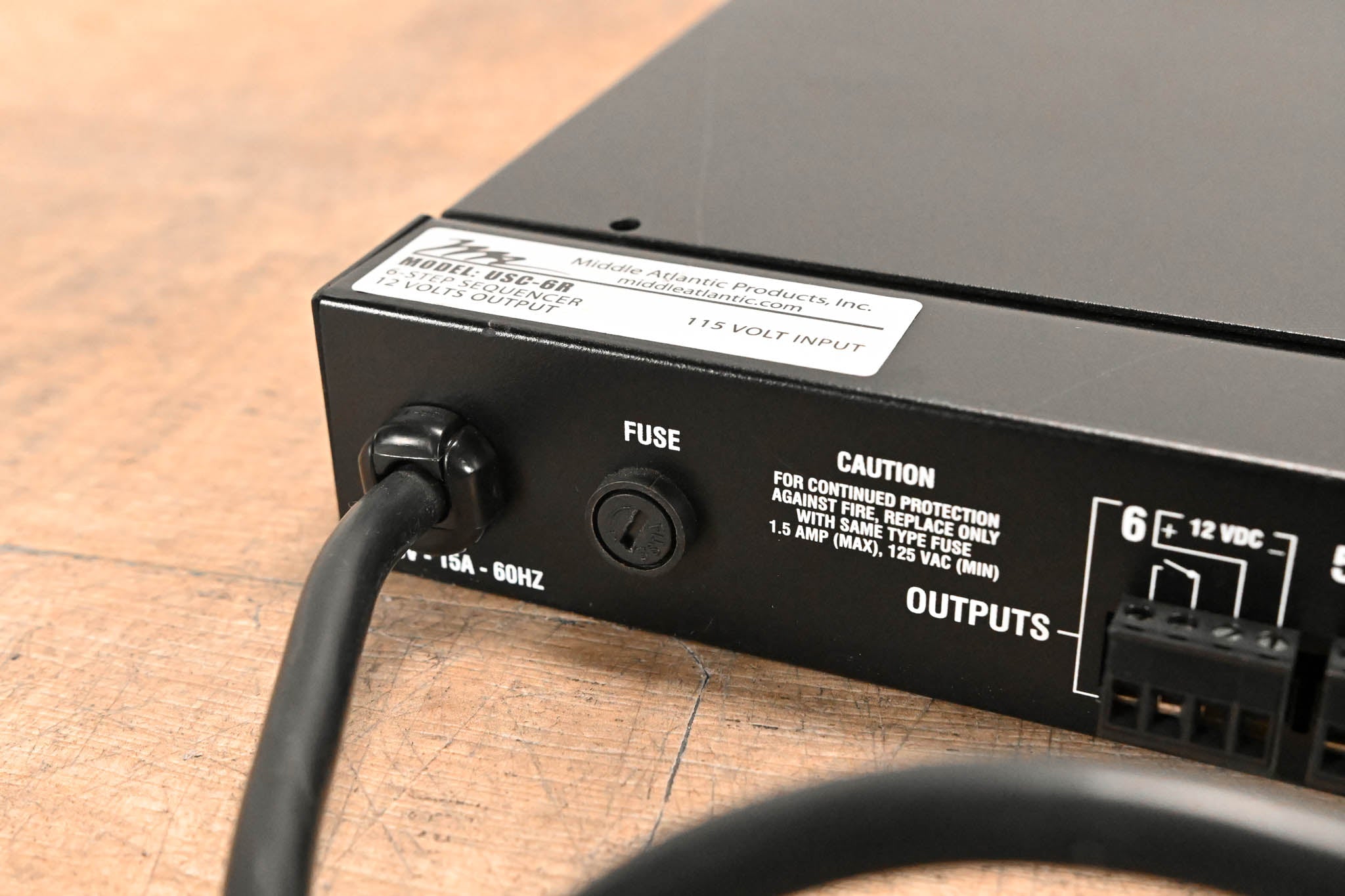 Middle Atlantic USC-6R Power Sequencer Rackmount Power Conditioner