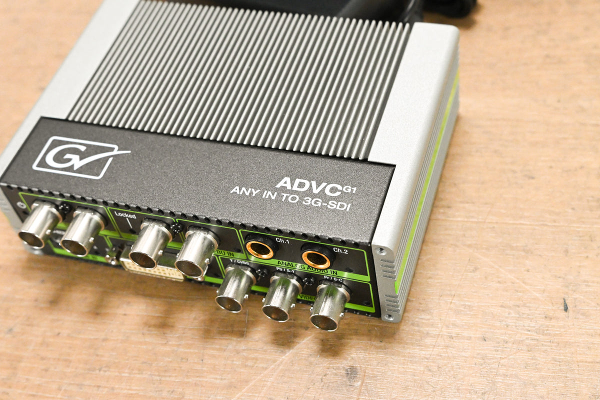 Grass Valley ADVC G1 Any-In to SDI Converter/Upconverter with Frame Sync
