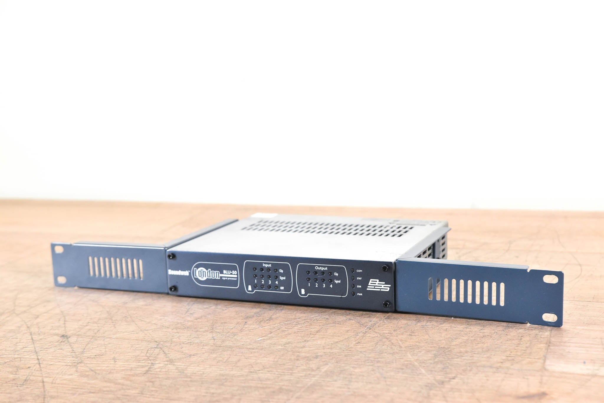 BSS BLU-50 4x4 Signal Processor with BLU Link (NO POWER SUPPLY INCLUDED)