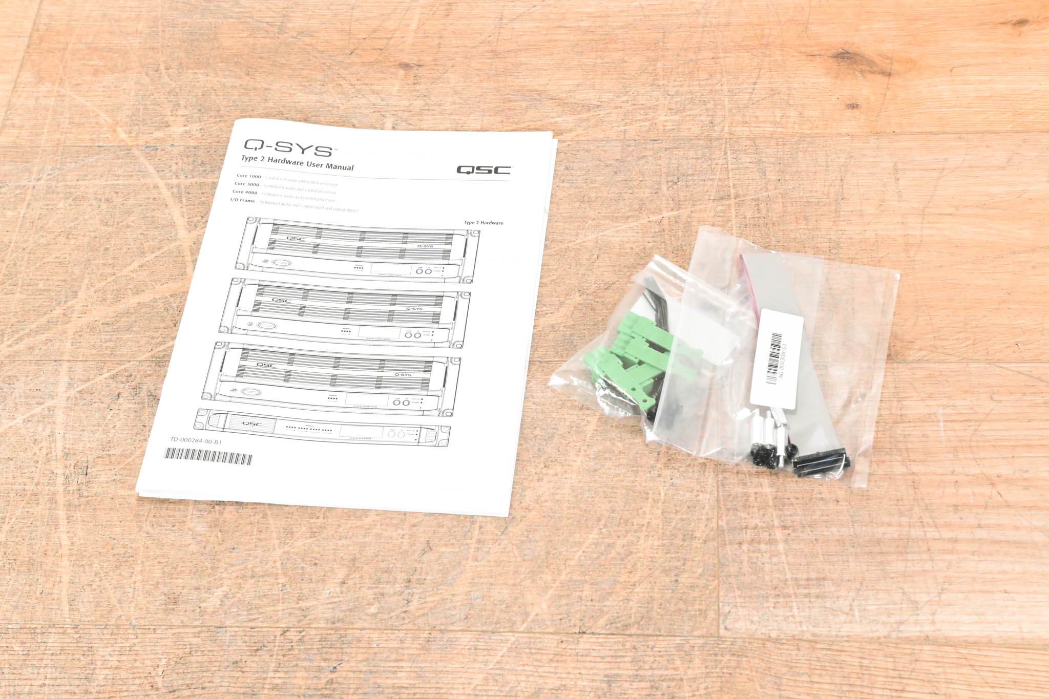 QSC CAES4 Q-SYS AES-3 Digital Input/Output Card