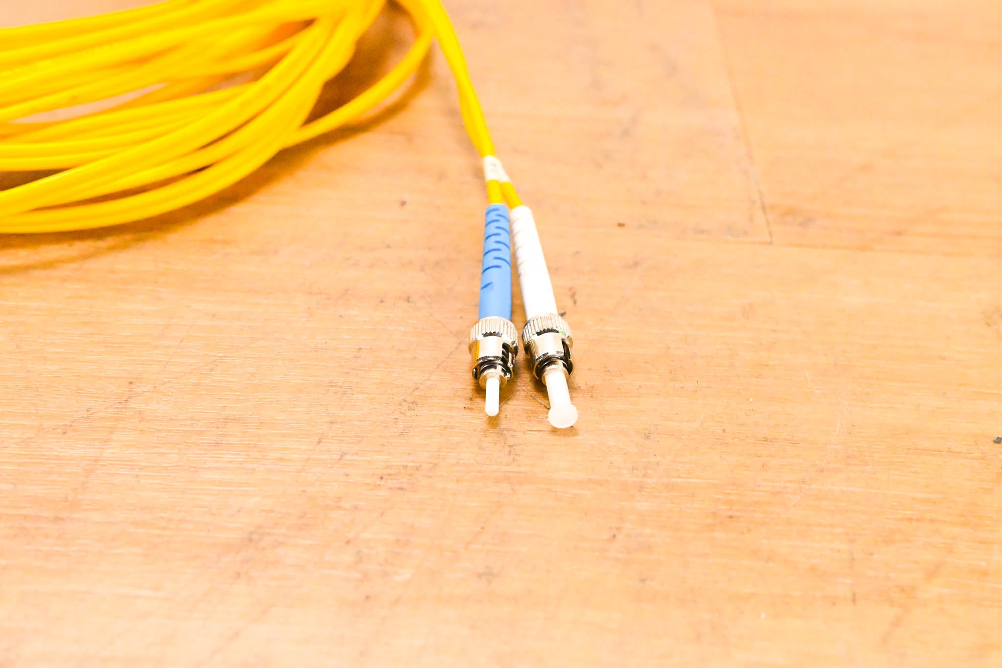 Corning SMF-28 Ultra ST-ST Duplex Single Mode Fiber Cable - 20'