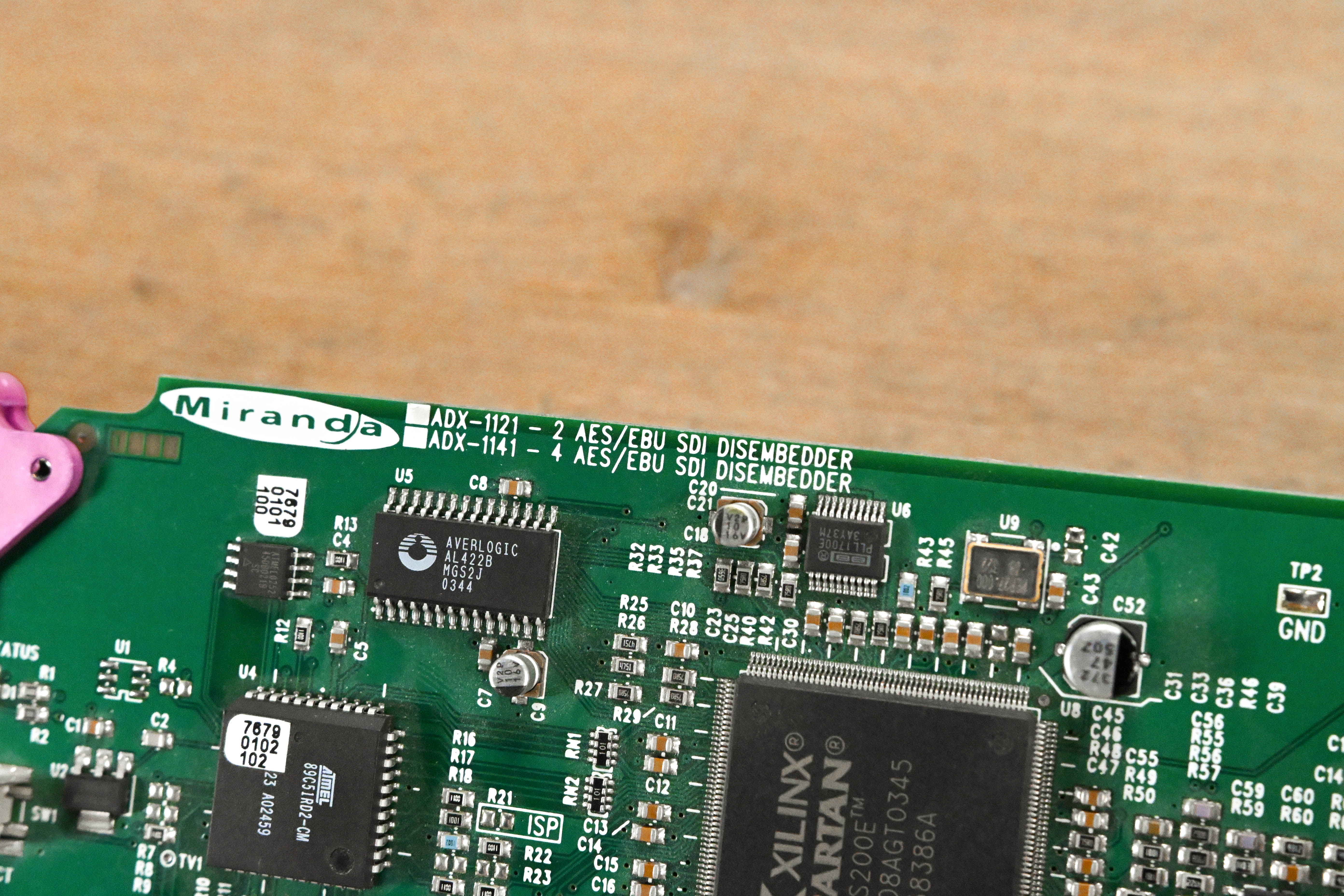 Miranda ADX-1141 4-Channel AES/EBU SDI Audio Disembedder Densité Card
