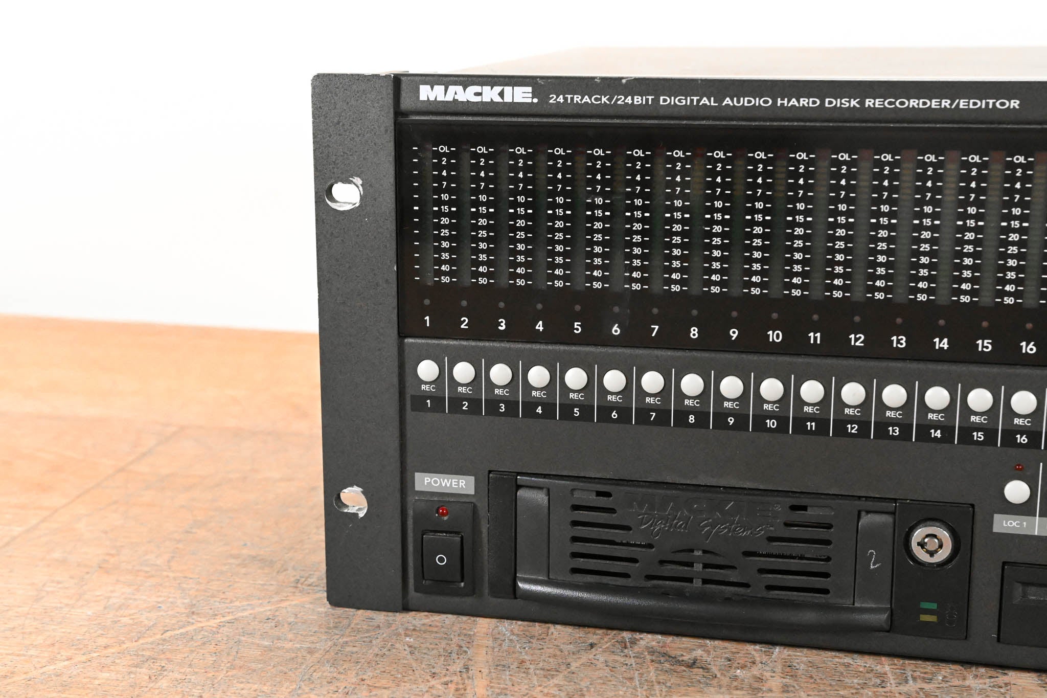 Mackie HDR24/96 24-Bit 24-Track Digital Audio Hard Disk Recorder