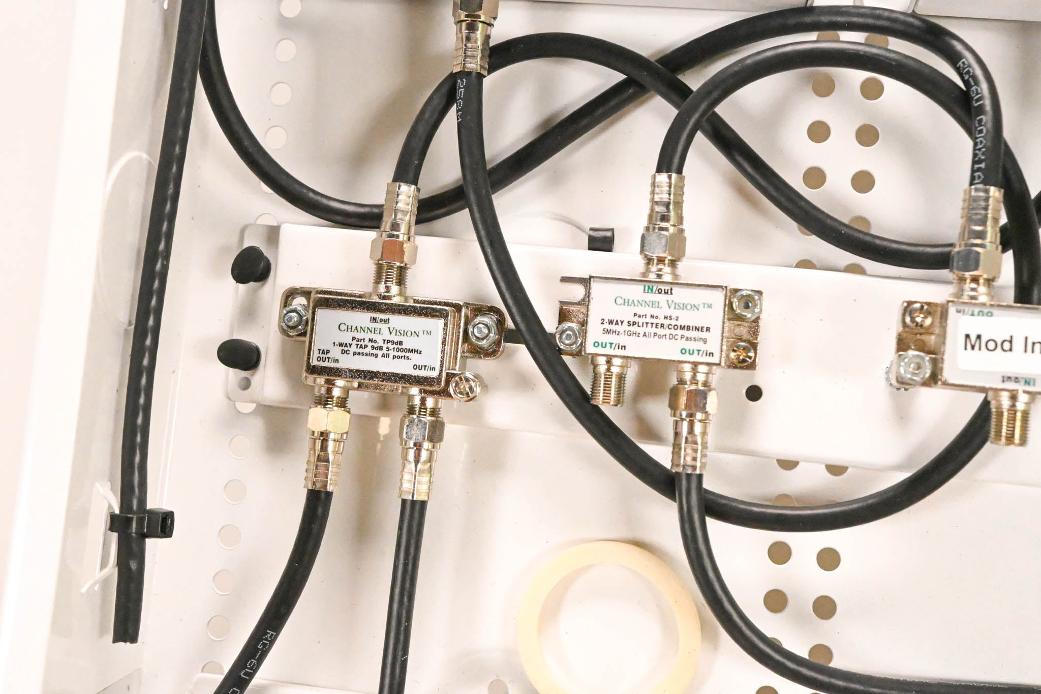Channel Vision DP-3/12-II Amplified RF Coax Distribution Panel