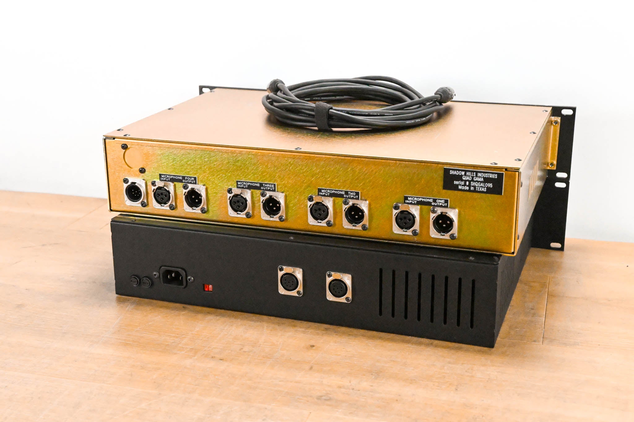 Shadow Hills Industries Quad GAMA 4-Channel Mic Preamp with PSU