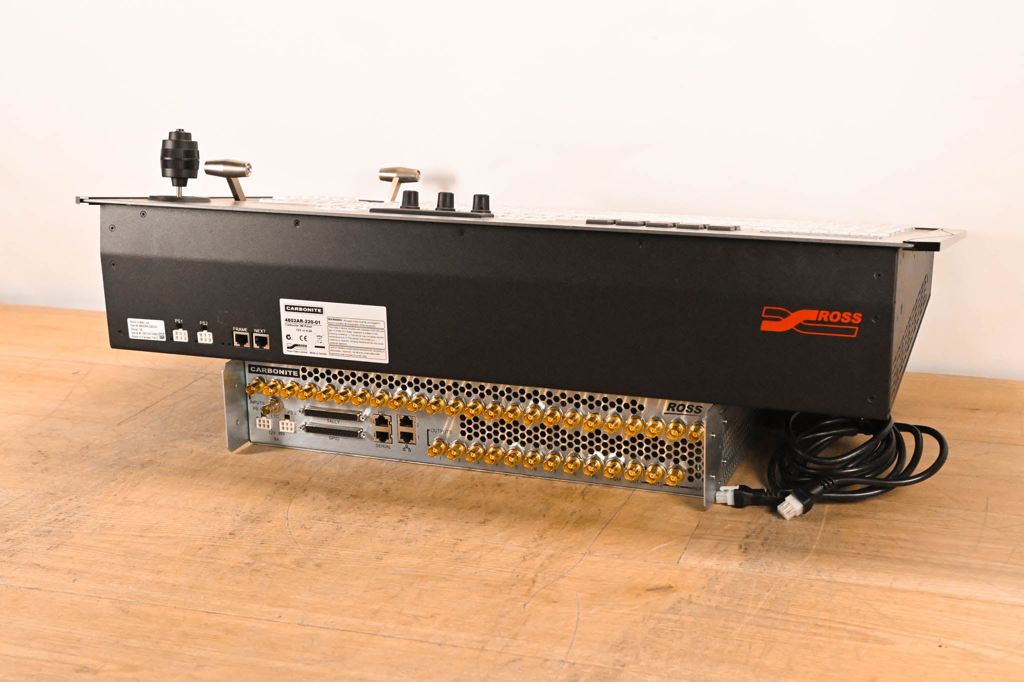 Ross Carbonite+ Frame 1 M/E Video Switcher with Carbonite 2M Panel