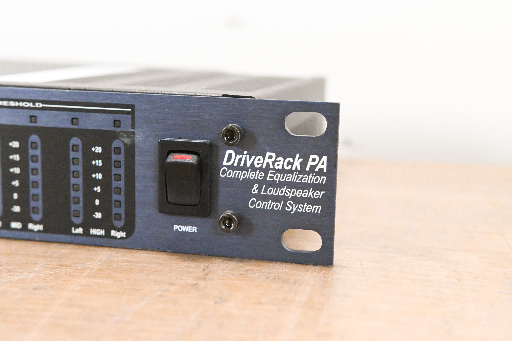 dbx DriveRack PA Complete Equalization and Loudspeaker Control System