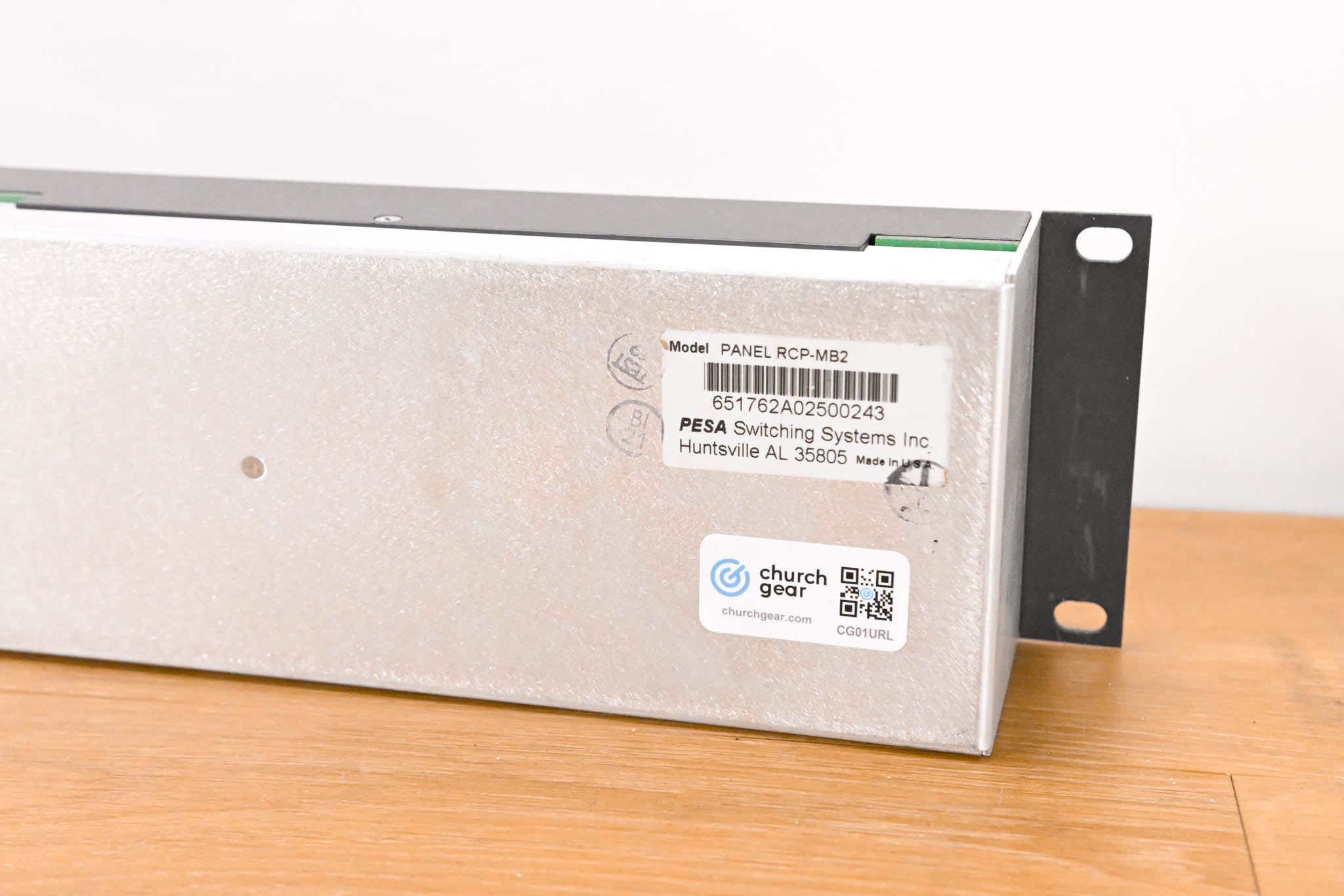 Pesa RCP-MB2 2RU Control Panel (NO POWER SUPPLY)