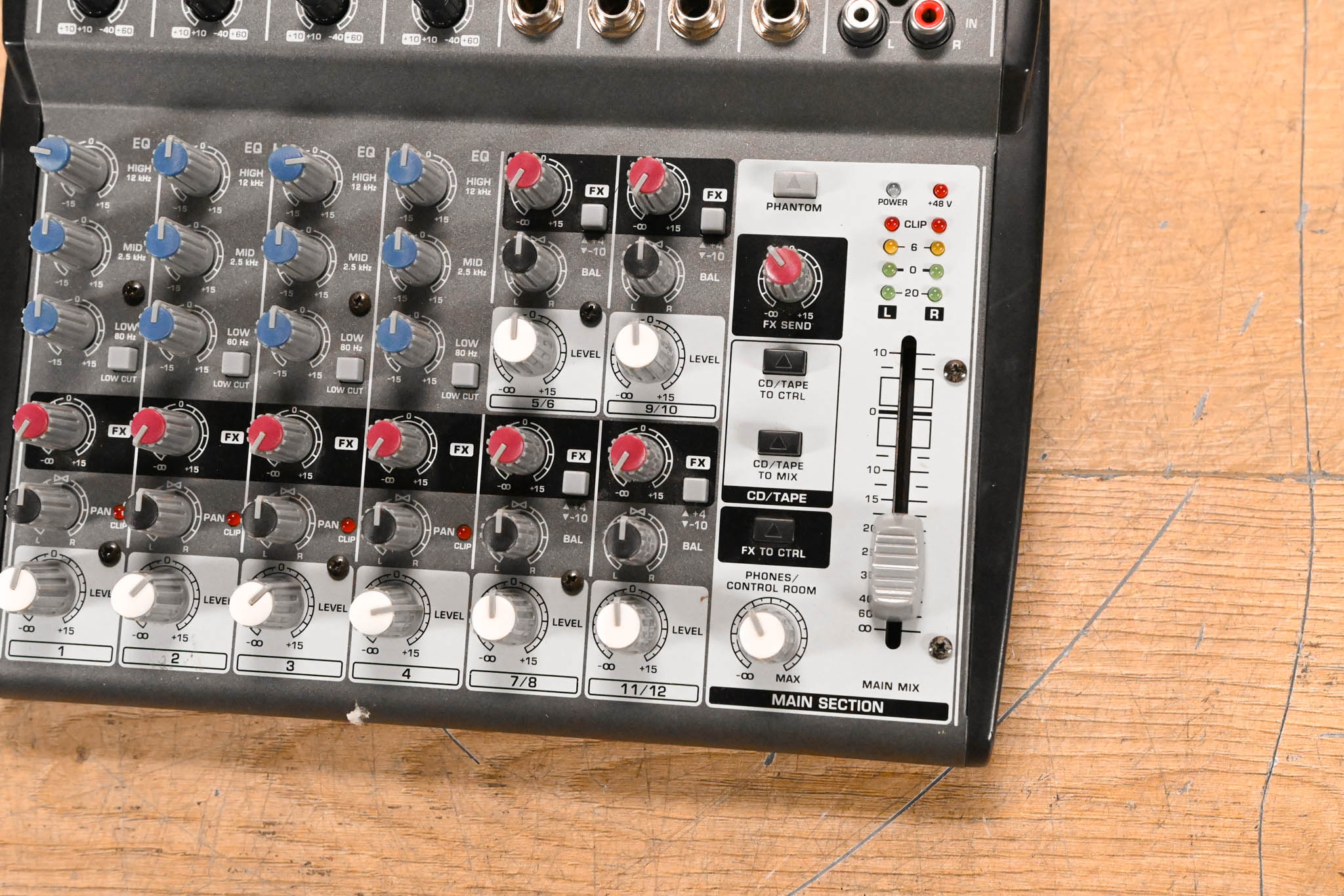 Behringer XENYX 1202 12-Input 2-Bus Mixer (NO POWER SUPPLY)