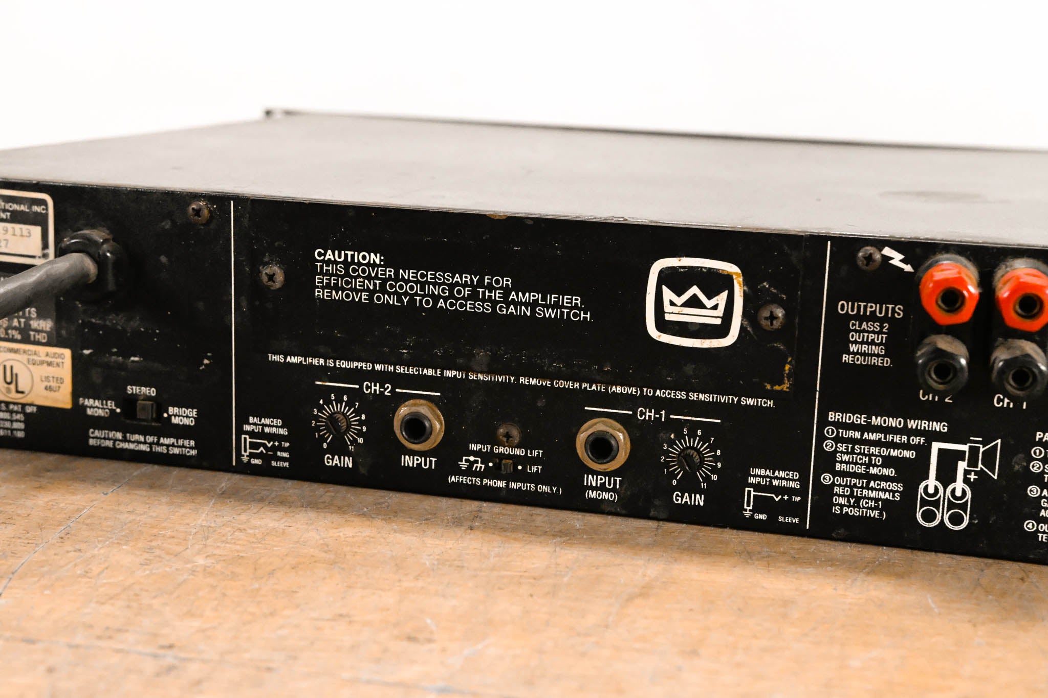 Crown Power Base-2 2-Channel Power Amplifier