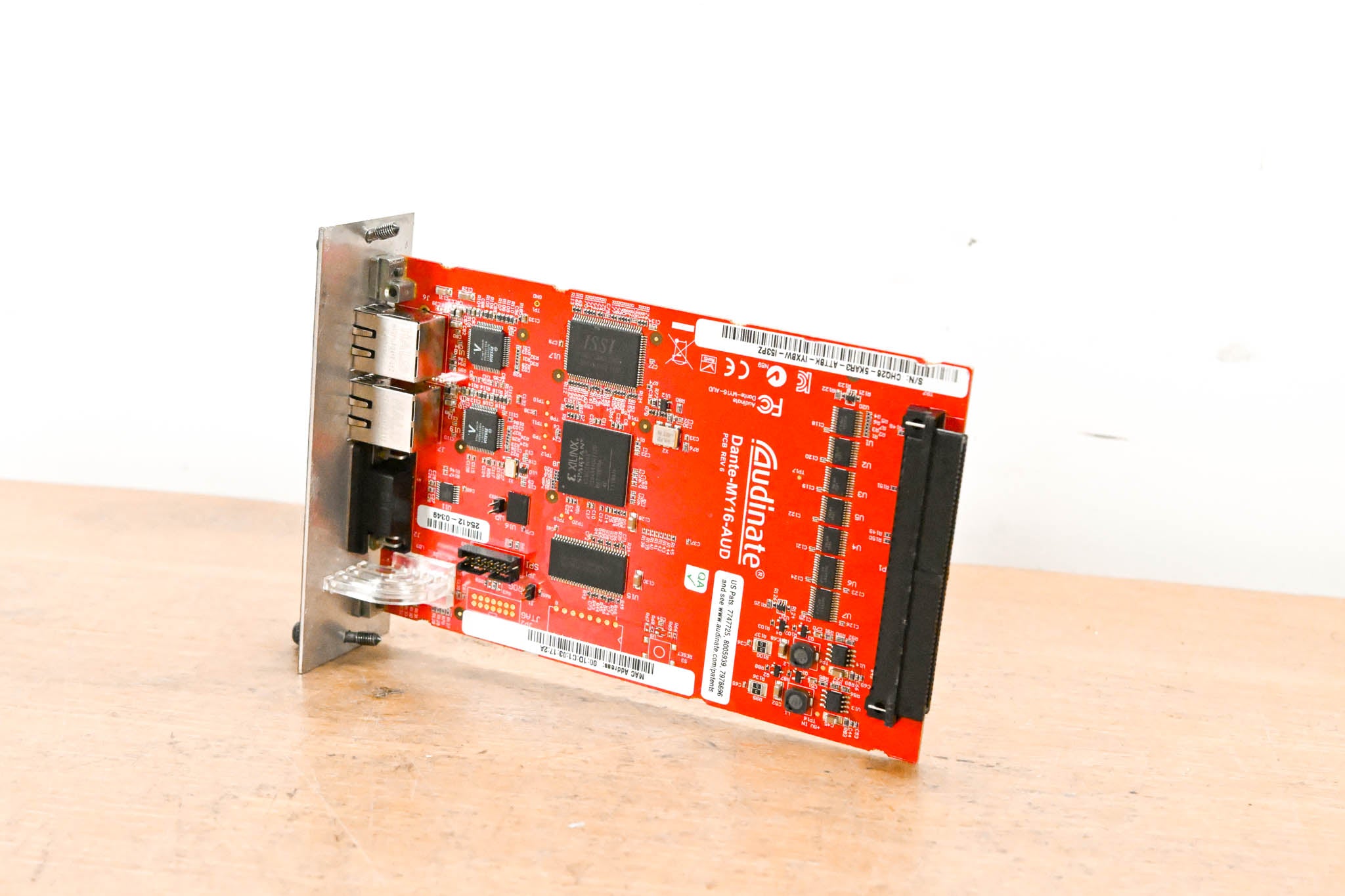 Audinate Dante-MY16-AUD 16-Channel Dante Network I/O Card