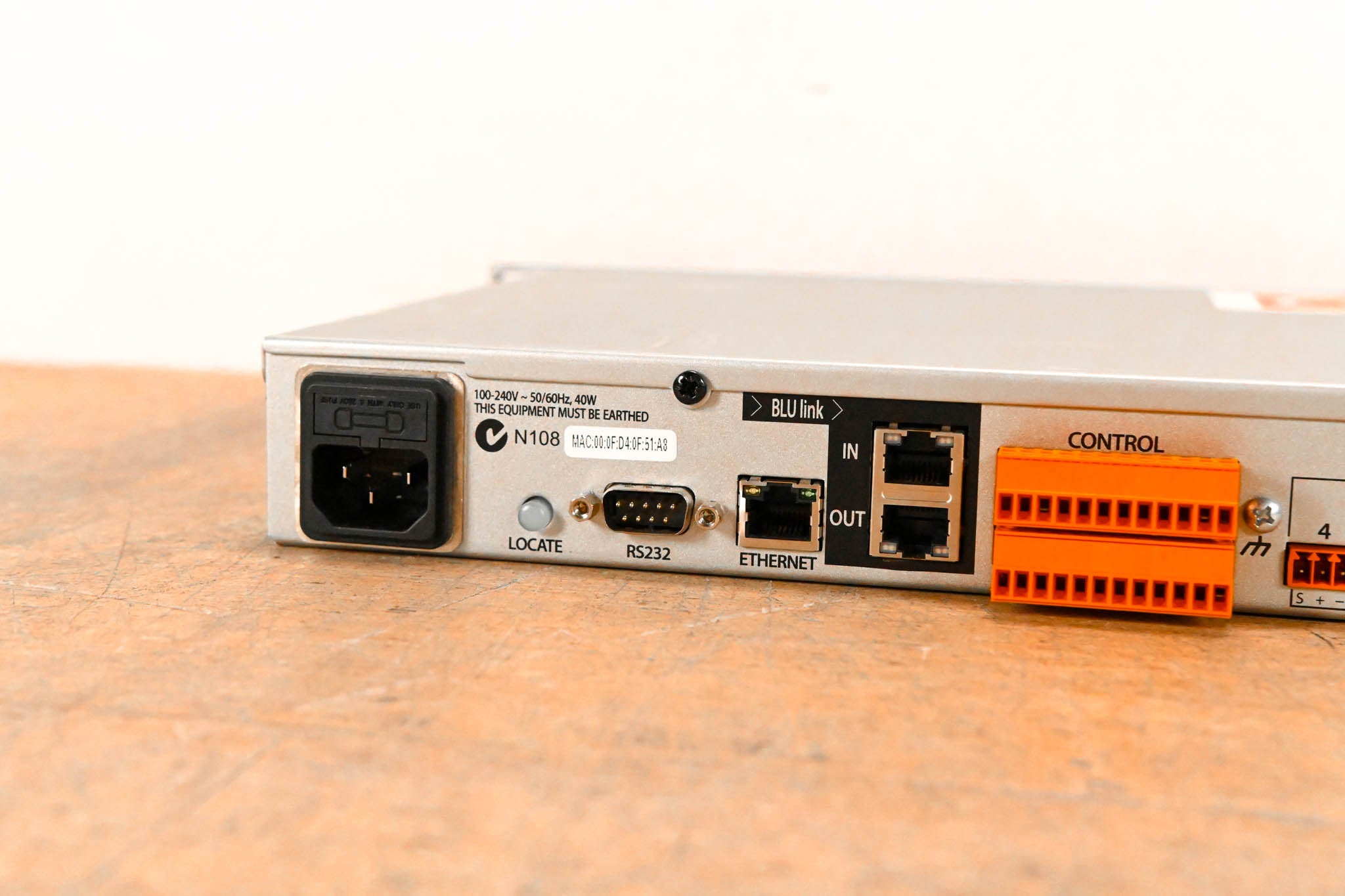 BSS London BLU-100 12x8 Signal Processor with BLU Link
