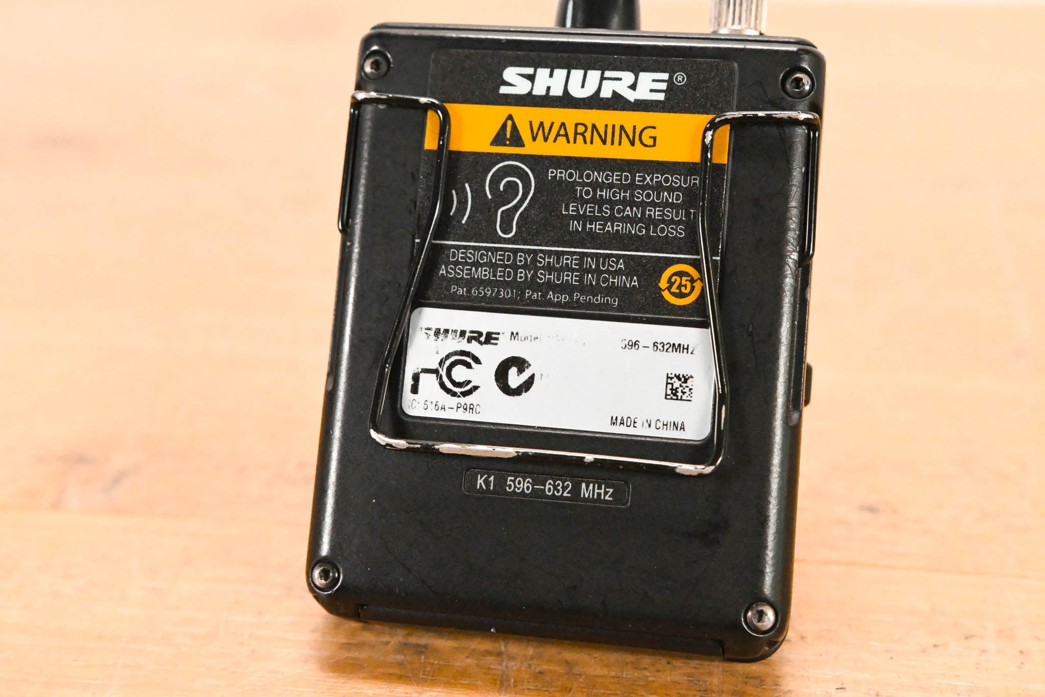 Shure PSM 900 Wireless IEM System K1 Band: 596-632MHz NO POWER SUPPLY