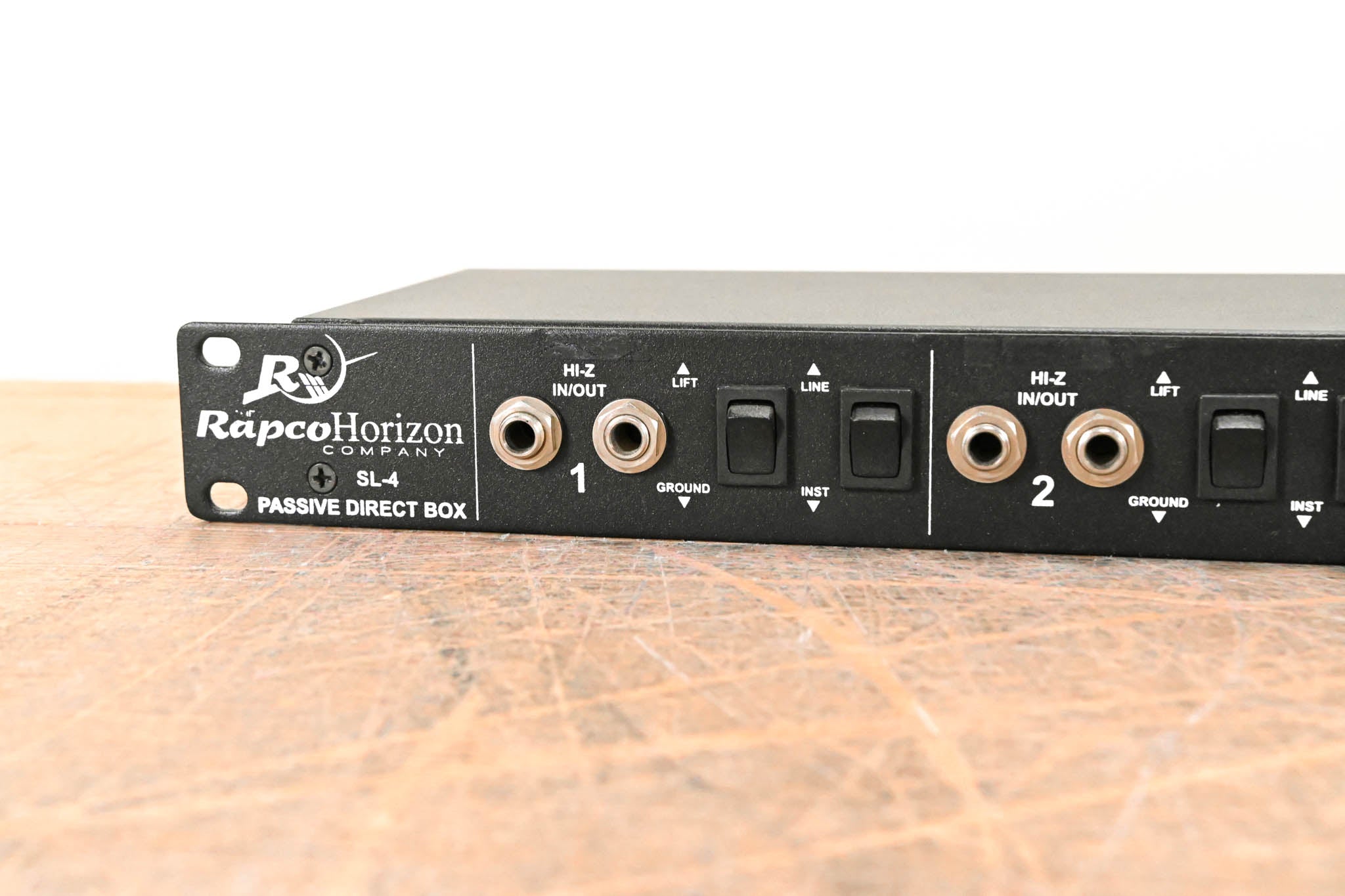 Rapco Horizon SL-4 Rackmount Four-Channel Passive Direct Box