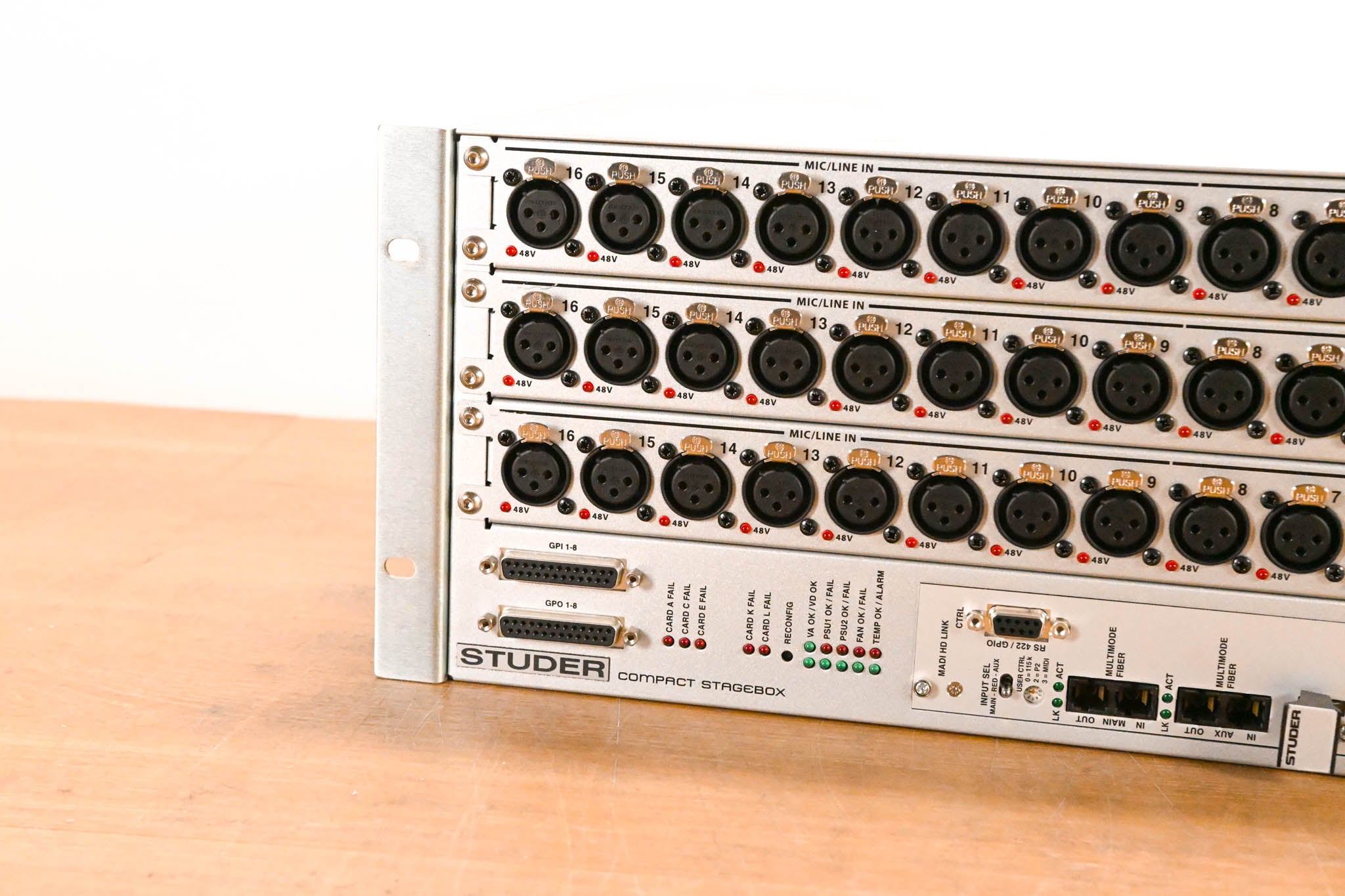 Studer Compact Stagebox - 48 Mic/Line Inputs