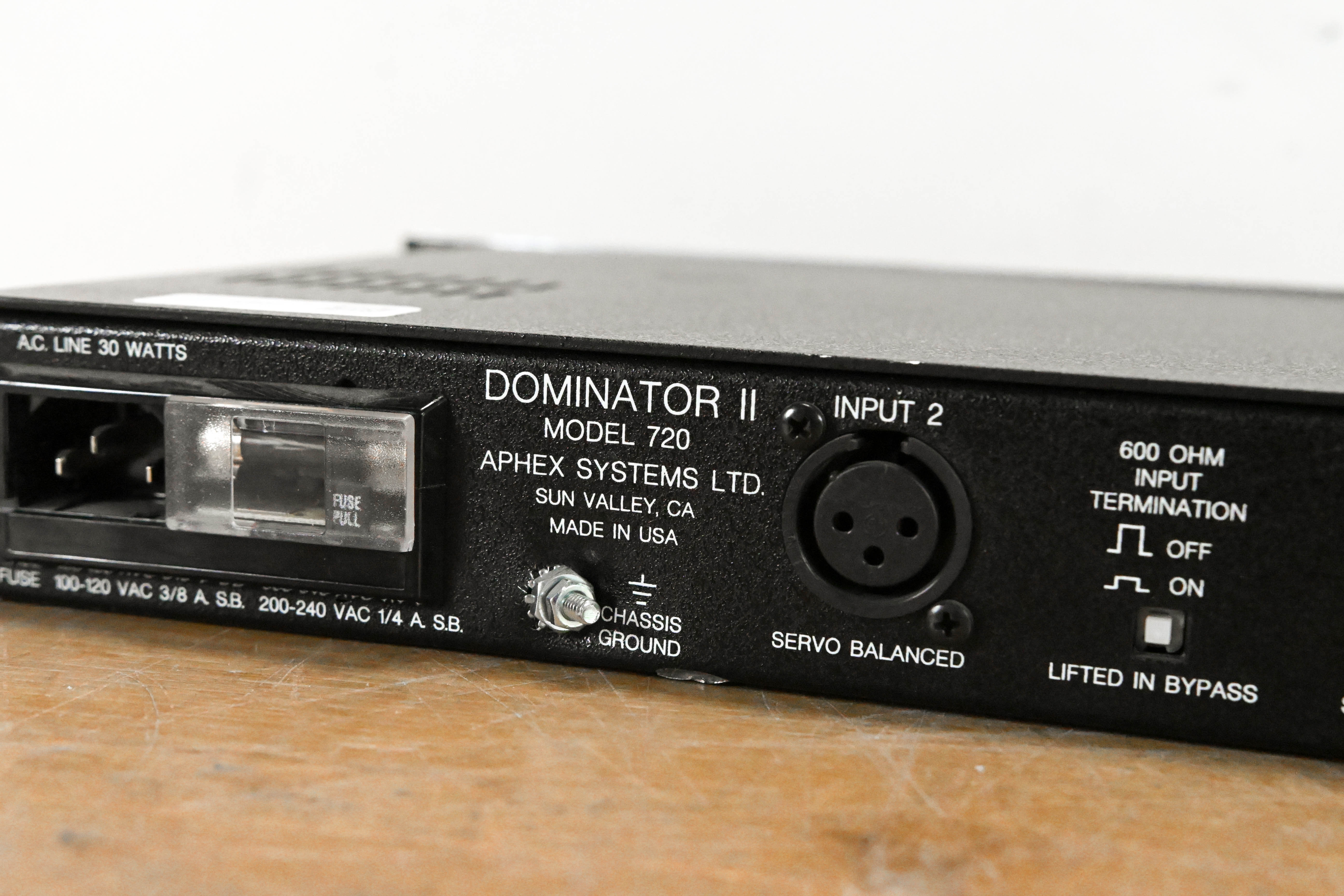 Aphex 720 DOMINATOR II Precision Multiband Peak Limiter
