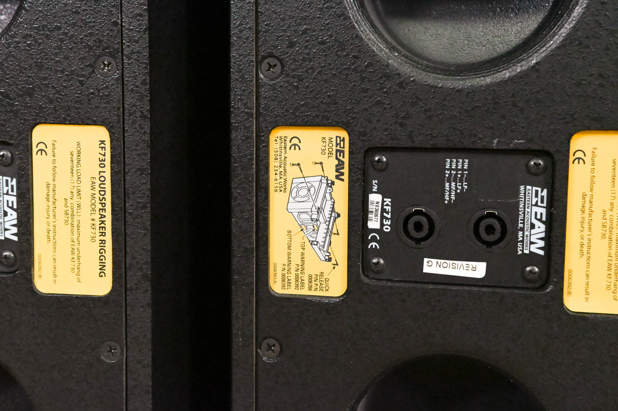 EAW KF730 3-Way Full-Range Loudspeaker (PAIR)