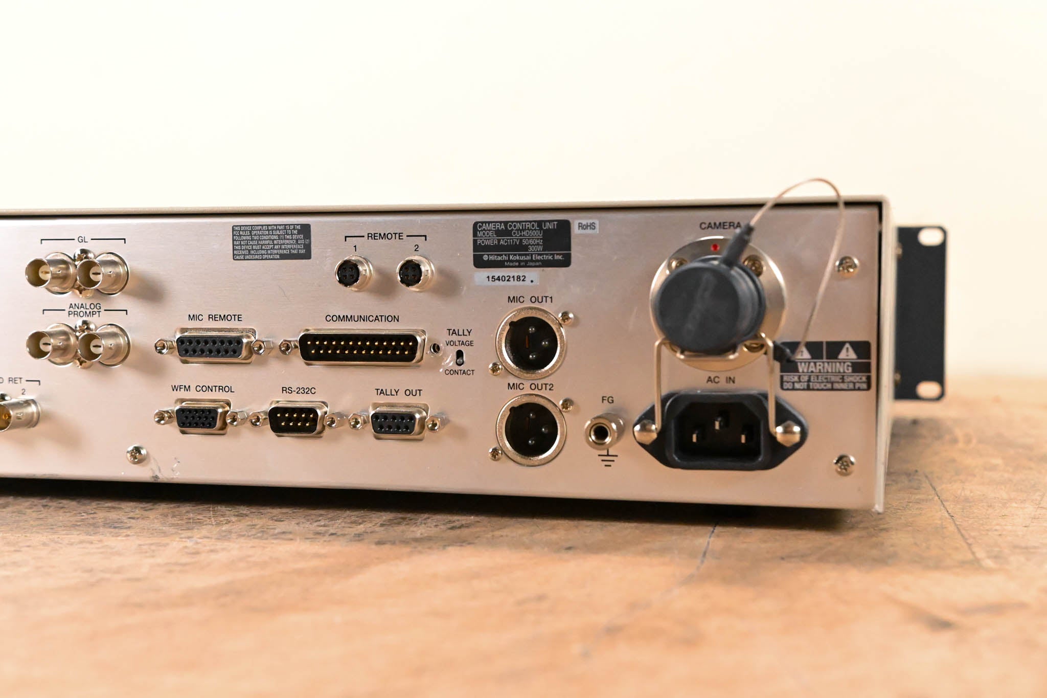 Hitachi CU-HD500 Fiber Optic Camera Control Unit