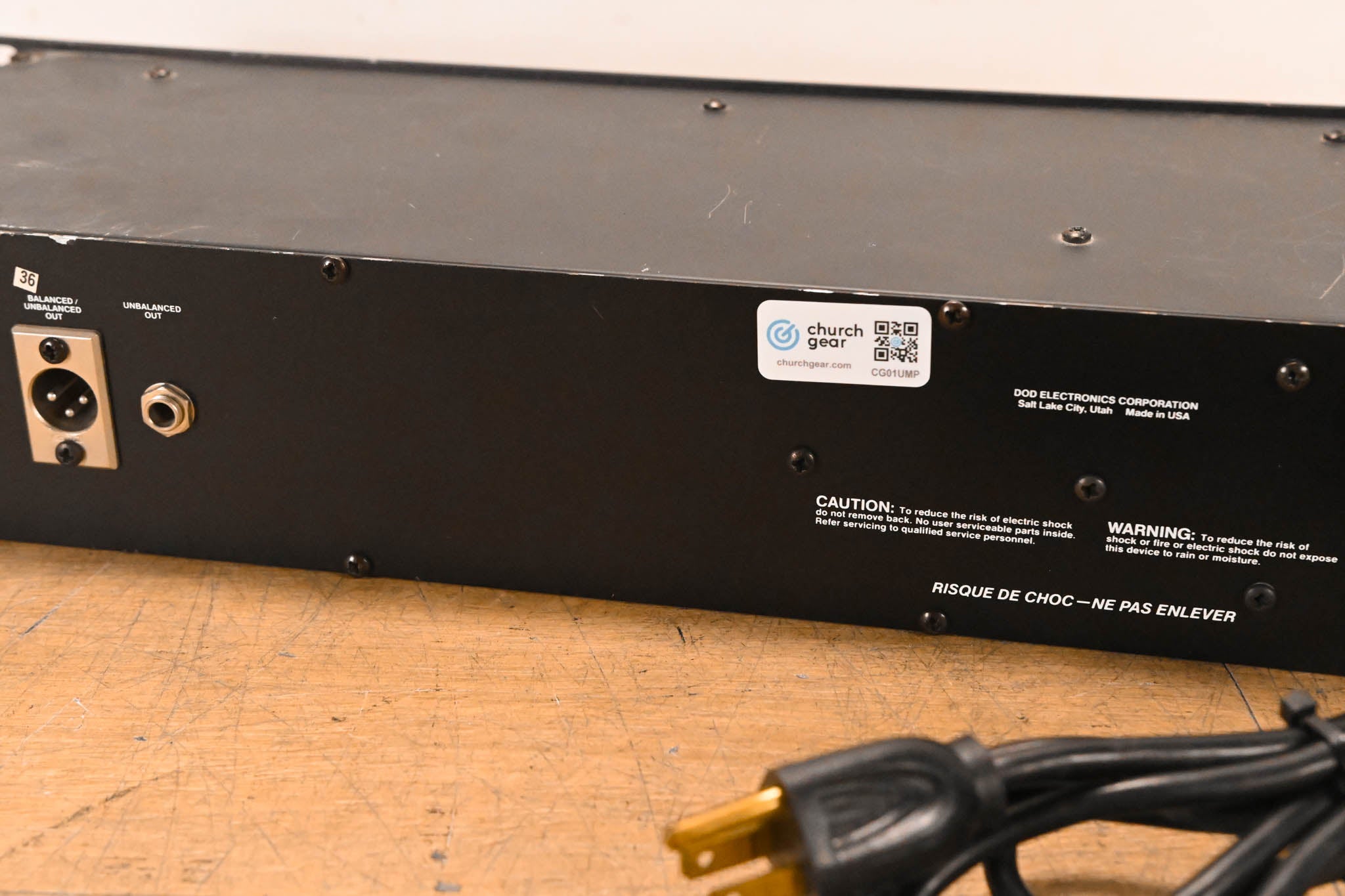 DOD R-831 Rackmount 31-Band Graphic Equalizer