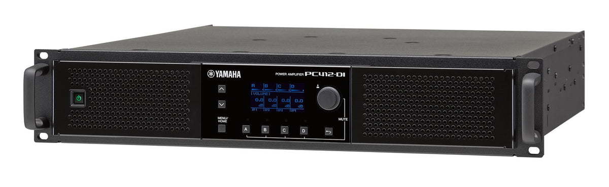 4-Ch power amplifier with DSP 1200W x 4 2RU install