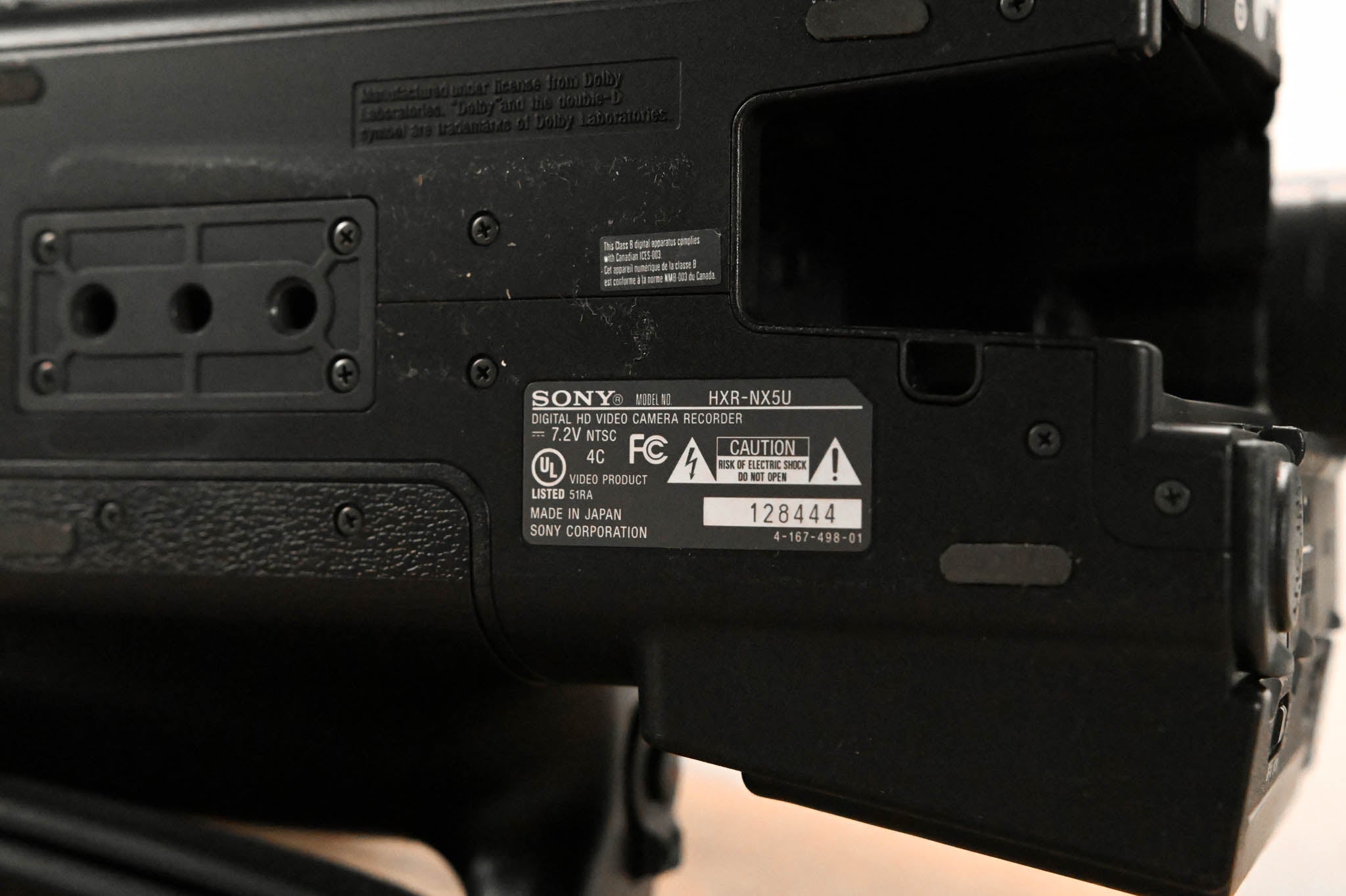 Sony HXR-NX5U NXCAM Professional Camcorder