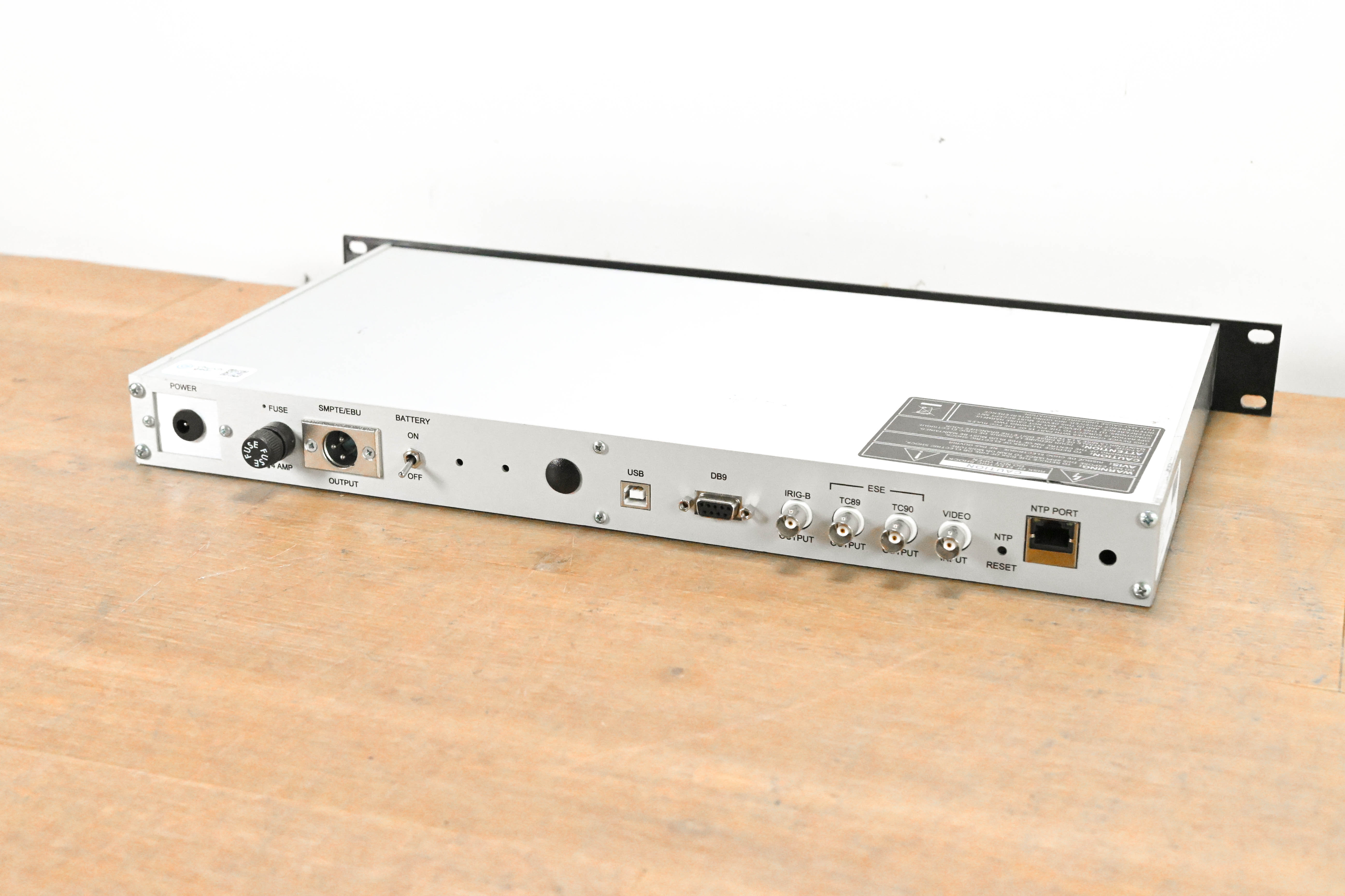 ESE ES-188E NTP Referenced Master Clock/Time Code Generator (NO PSU)