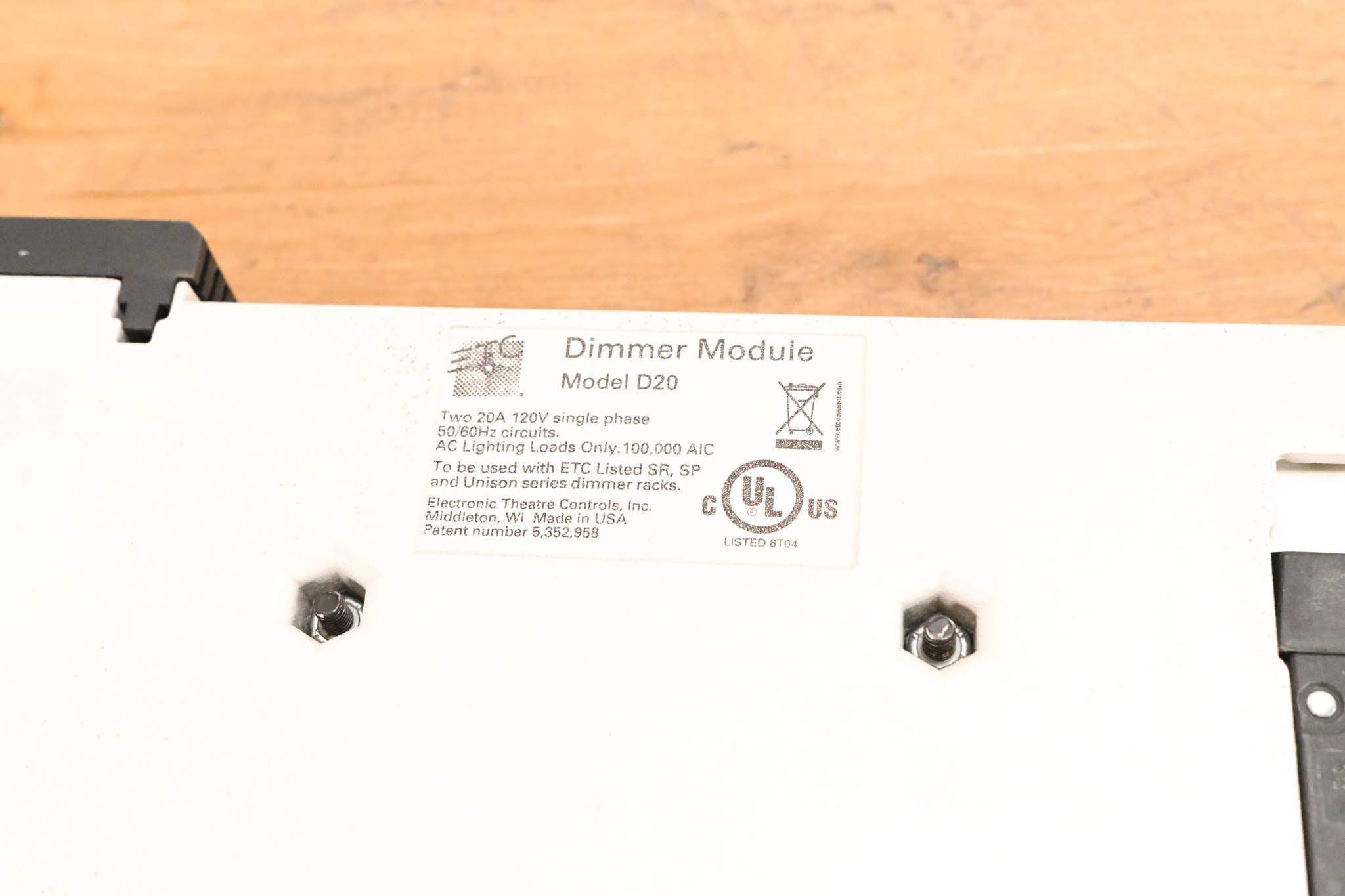 ETC D20 Dual 20A Dimmer Module (PAIR)