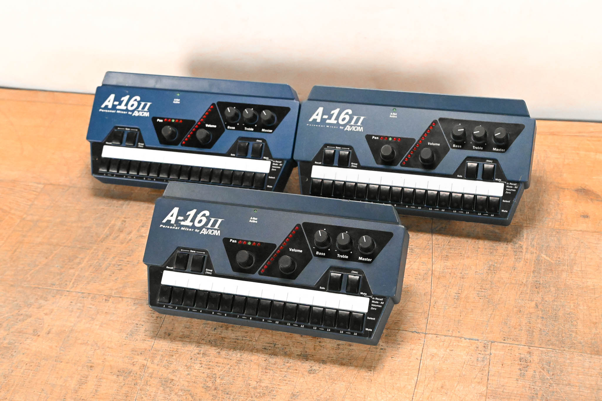Aviom A-16II Personal Mixer (Pack of 3)