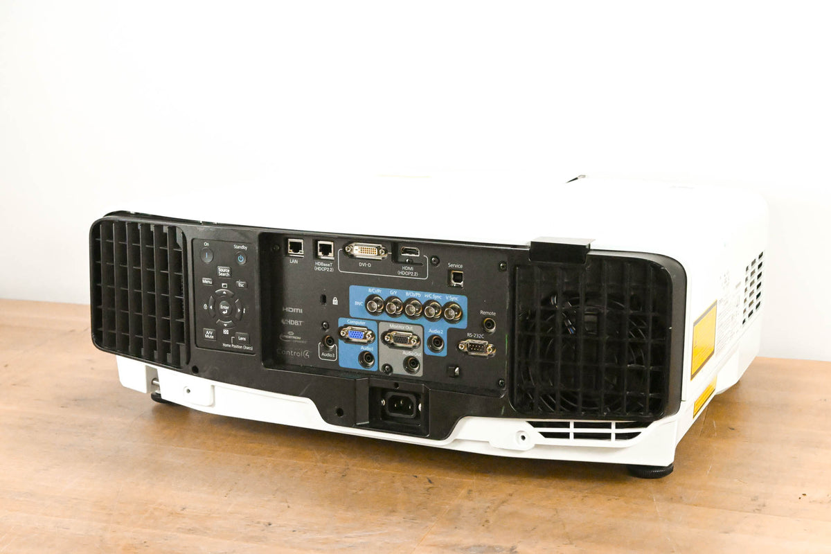 Epson Pro L1300U 8,000-Lumen WUXGA 3LCD Laser Projector w/ 4K & Lens