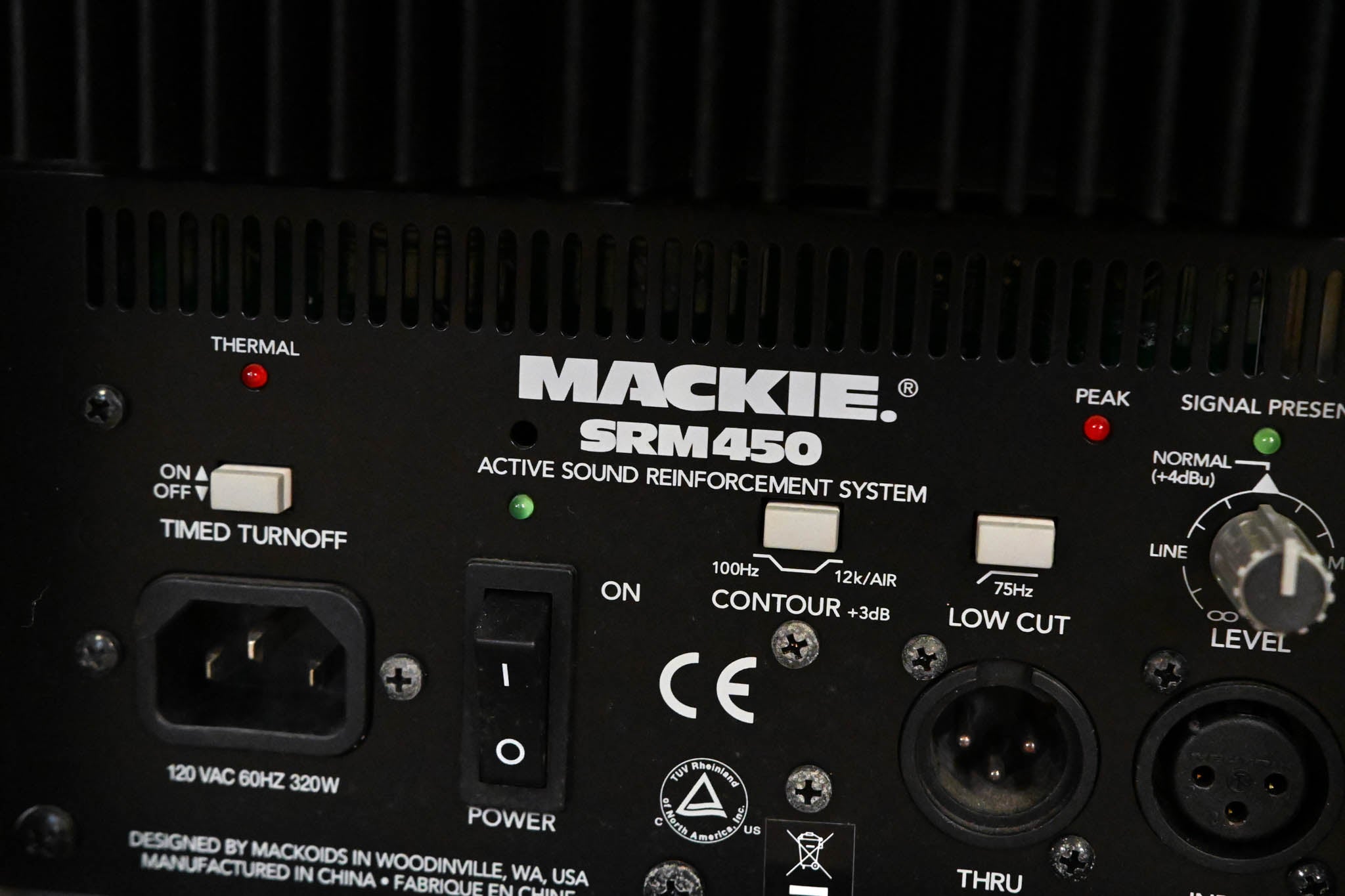 Mackie SRM450 1000W 2-Way 12-inch Powered Portable Loudspeaker (PAIR)