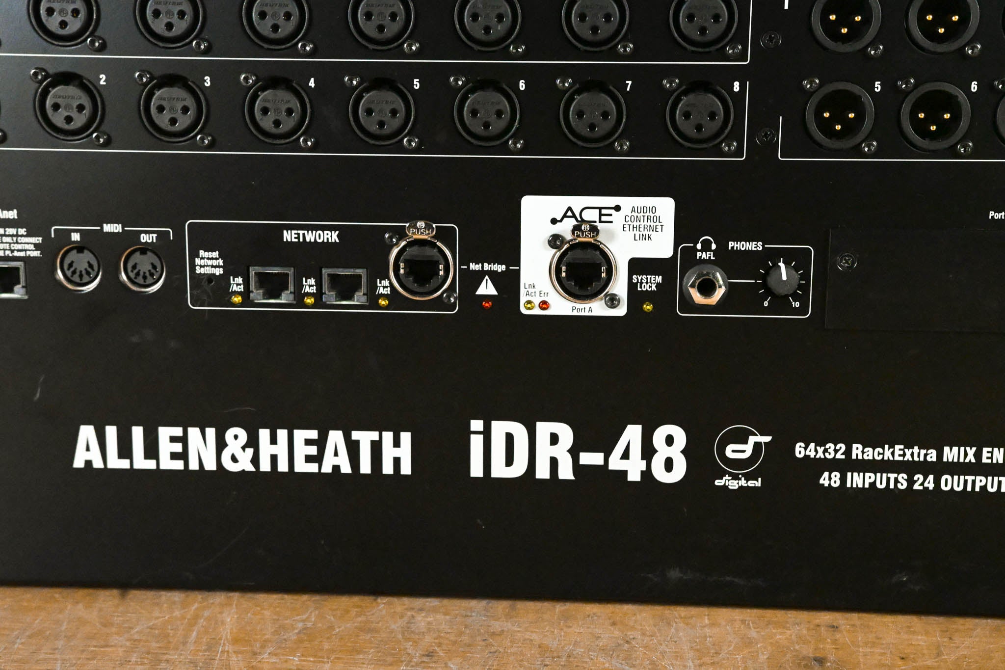 Allen & Heath iDR-48 48-In, 24-Out Audio Stage Box