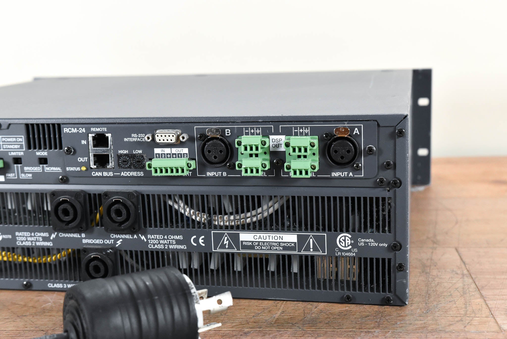 Electro-Voice (EV) P3000RL DSP-Controlled 2-Channel Power Amplifier