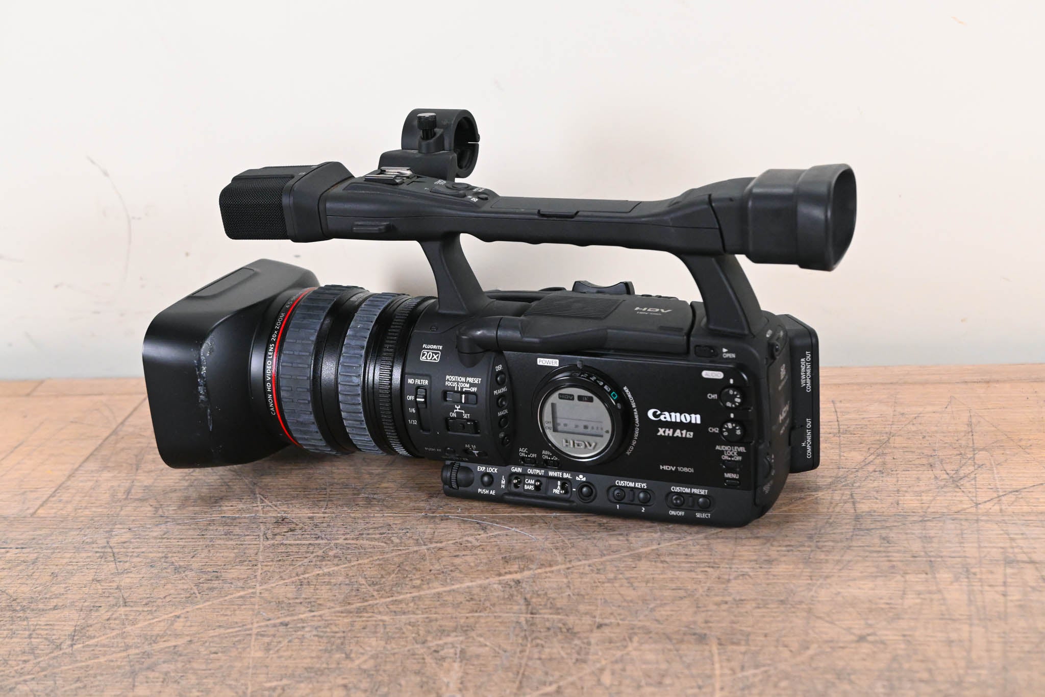 Canon XH-A1s 3CCD HDV Camcorder