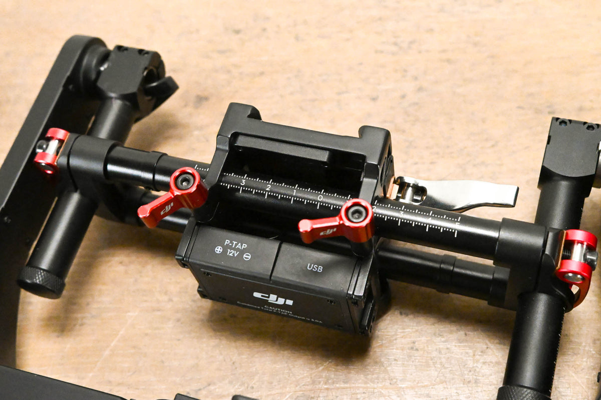DJI Ronin-M RM-6 3-Axis Gimbal Stabilizer Body & Handles (INCOMPLETE)
