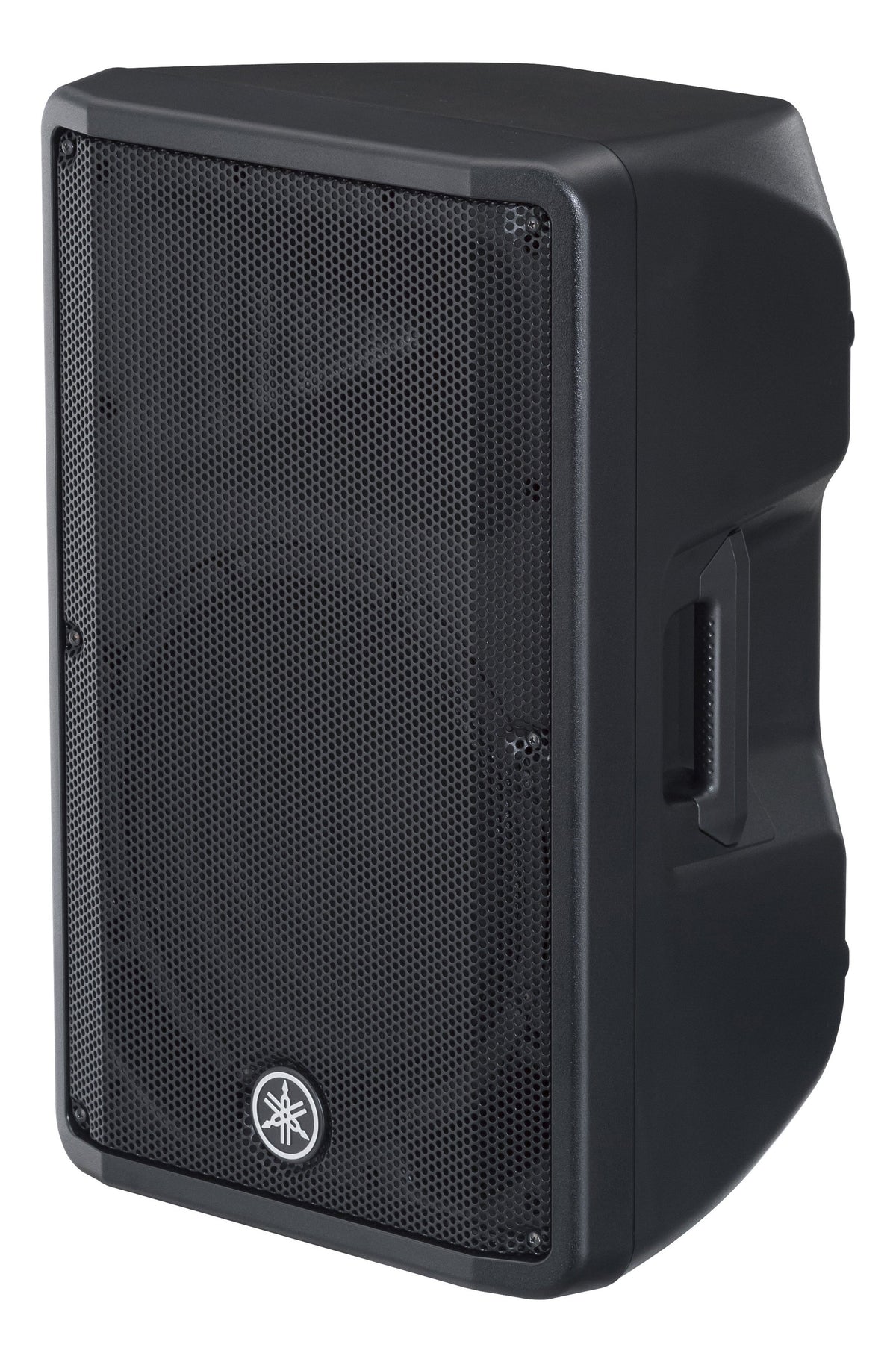 Powered full-range loudspeaker 90 x 60 black plastic