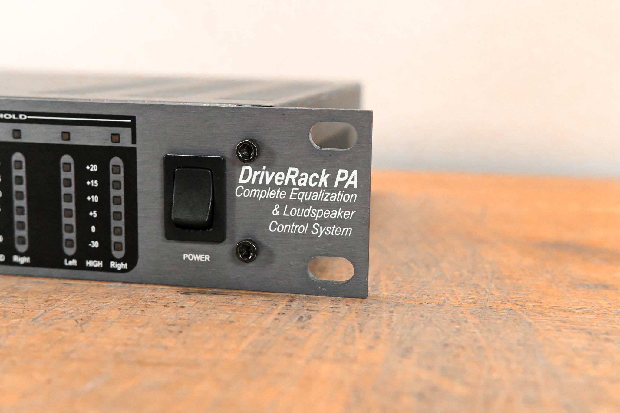 dbx DriveRack PA Complete Equalization and Loudspeaker Control System