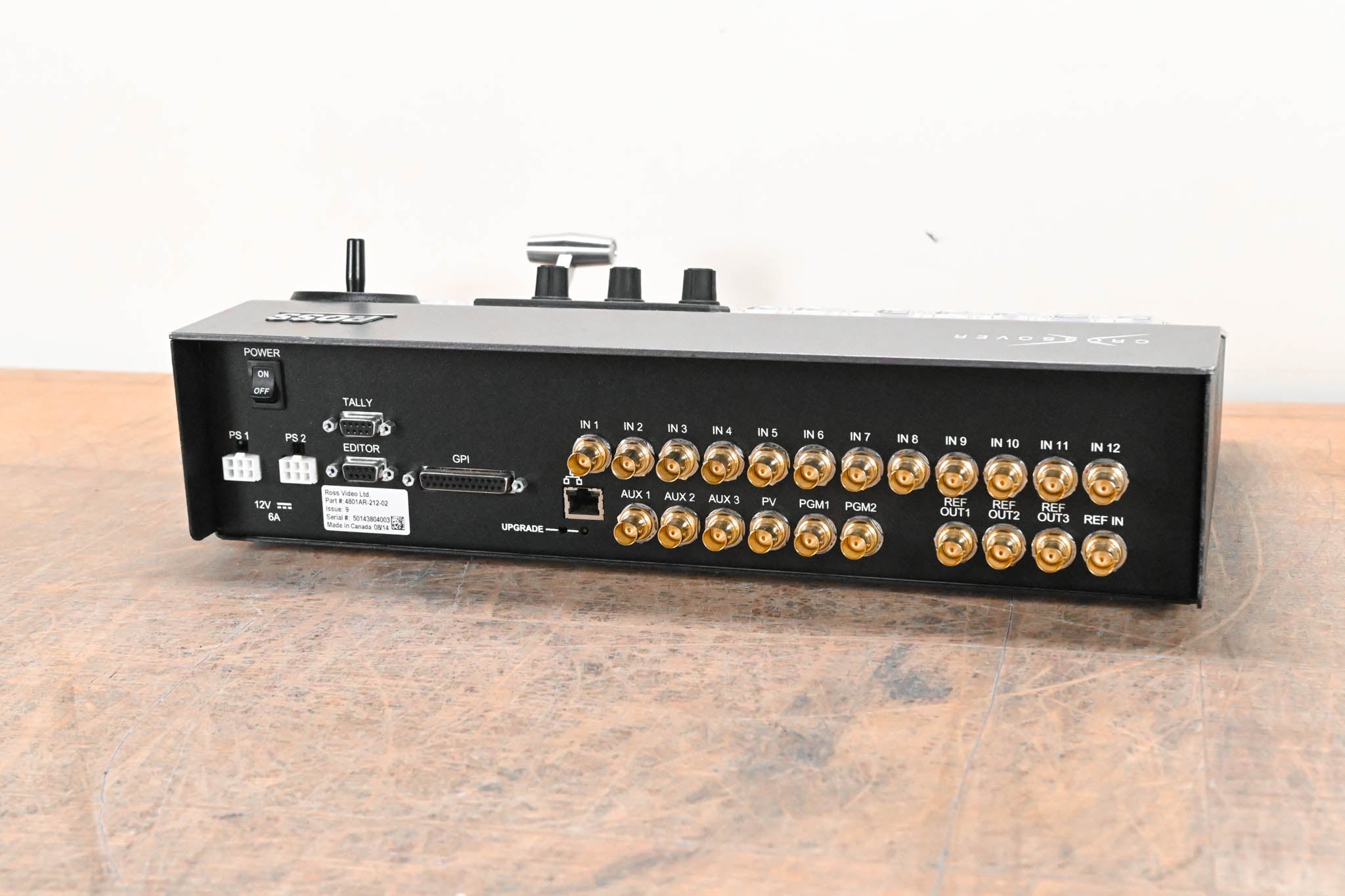 Ross Crossover 12 Solo Video Switcher and Controller (NO POWER SUPPLY)