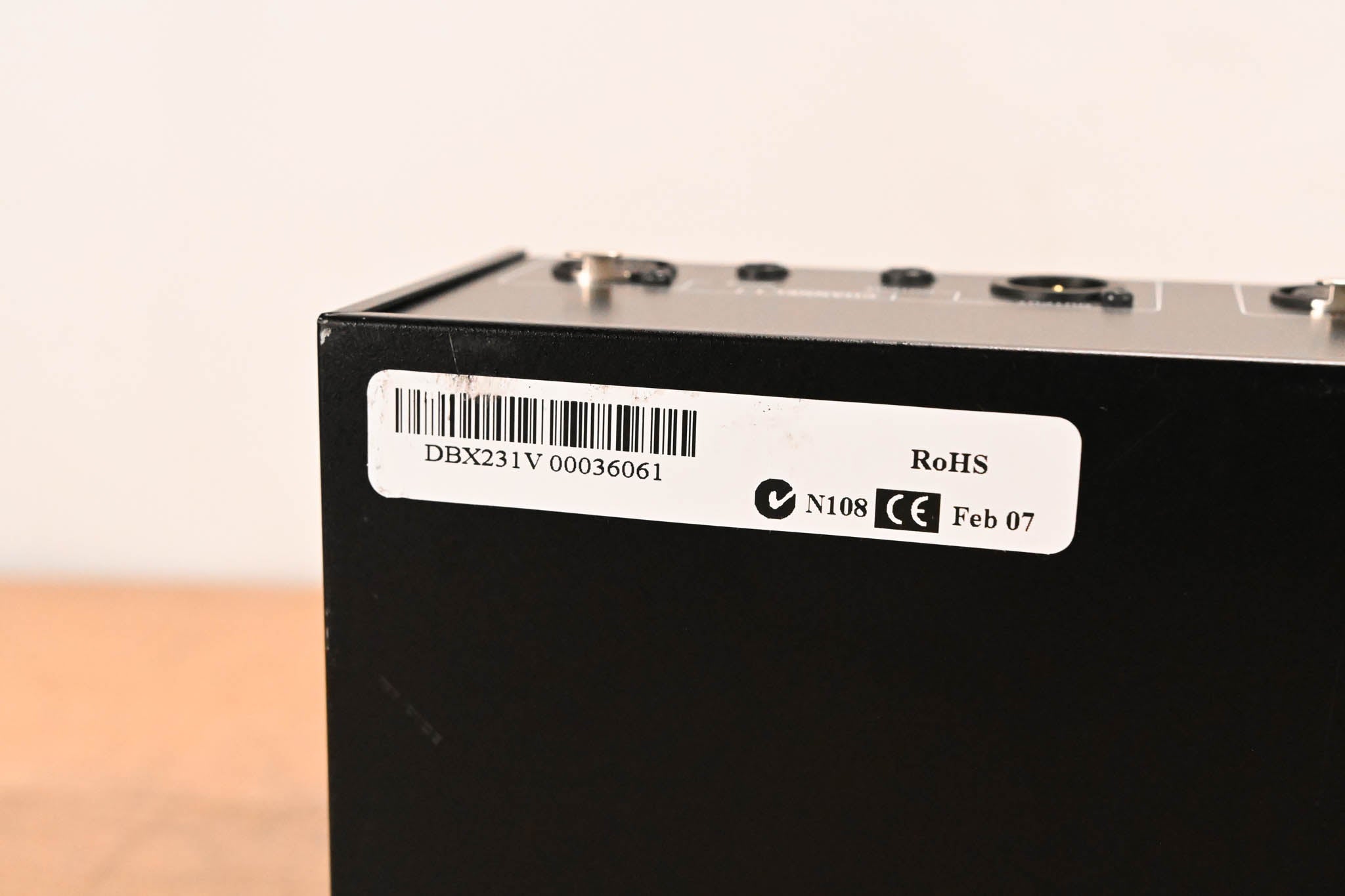 dbx 231 Dual-Channel 31-Band Graphic Equalizer