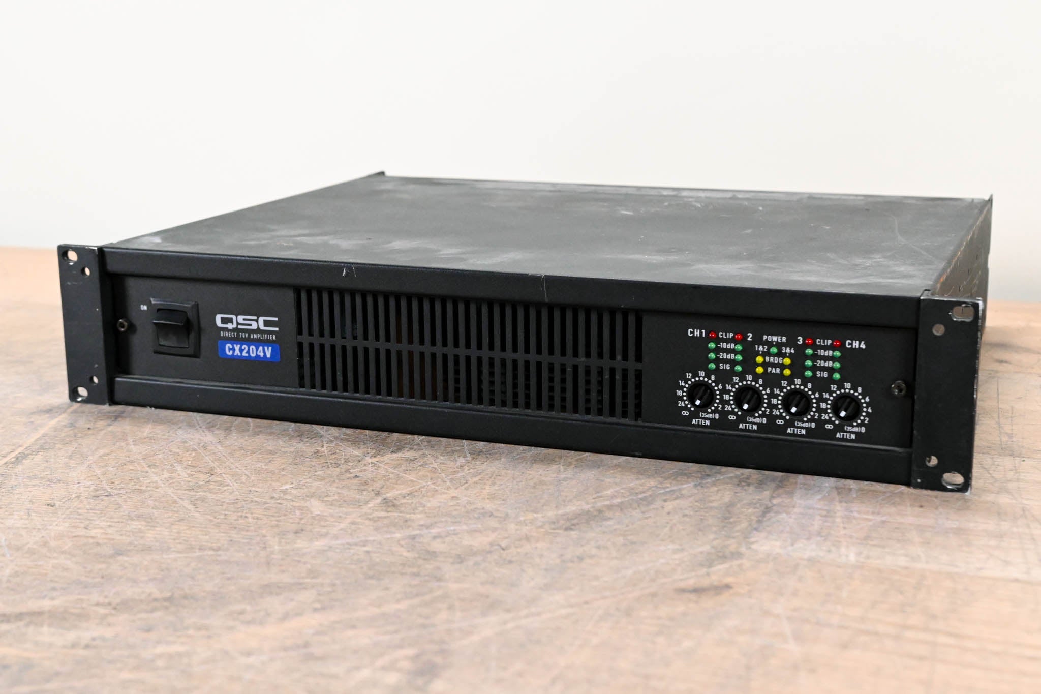 QSC CX204V Four-Channel Power Amplifier