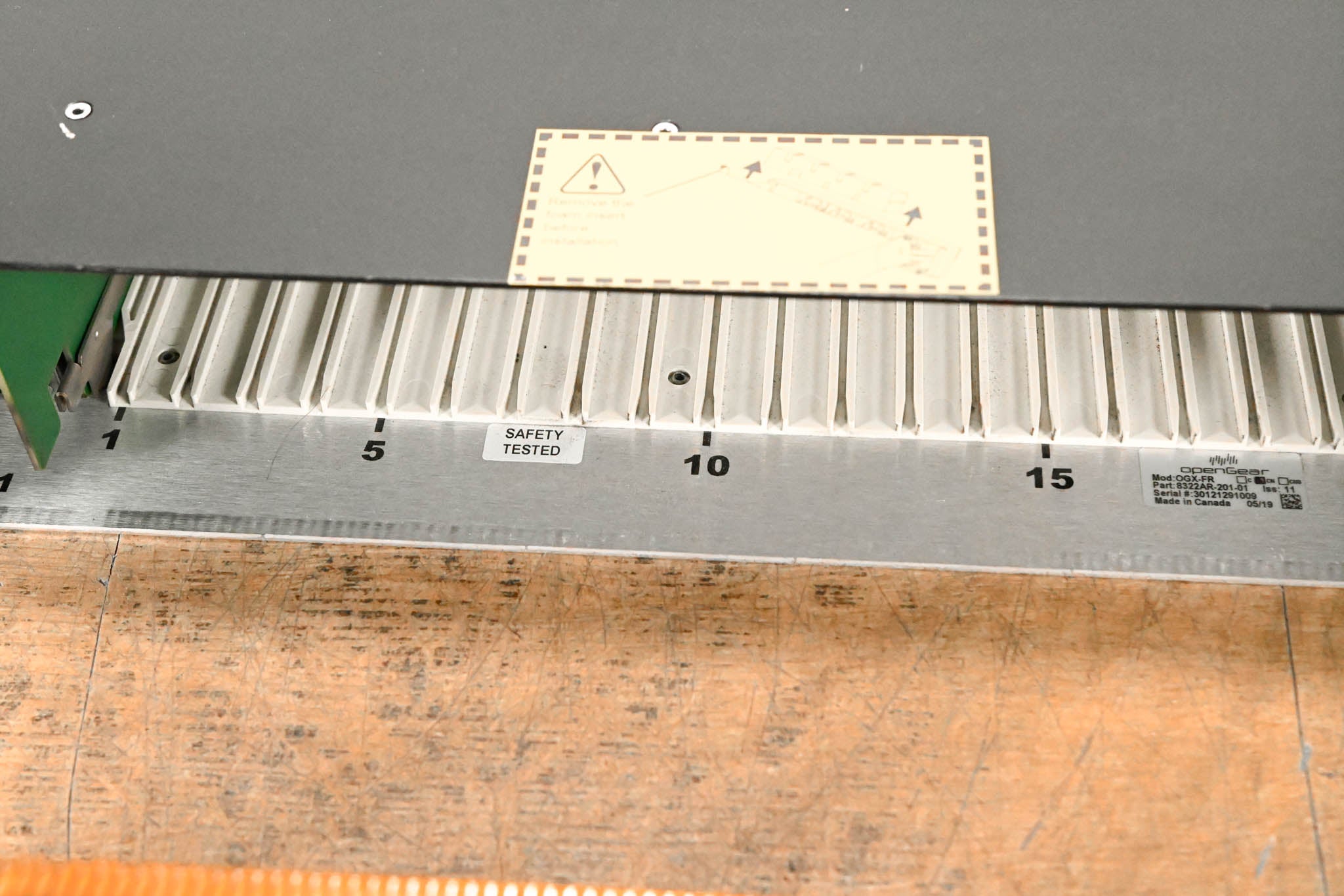 Ross OGX-FR openGear Frame with MFC-0G3-N Controller