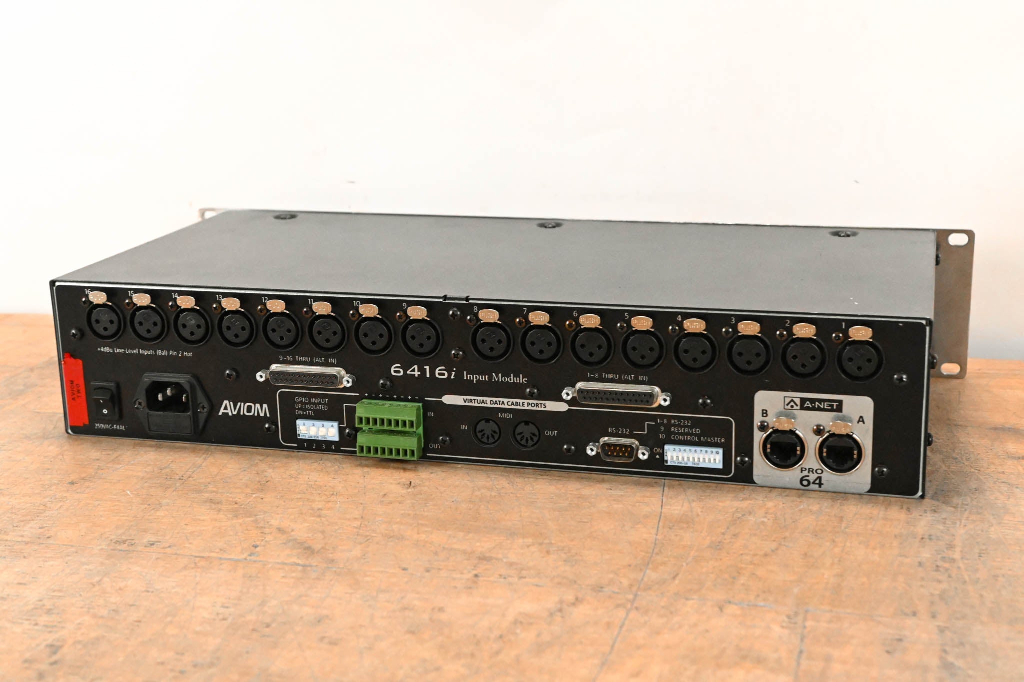 Aviom 6416i Line-Level Input Module