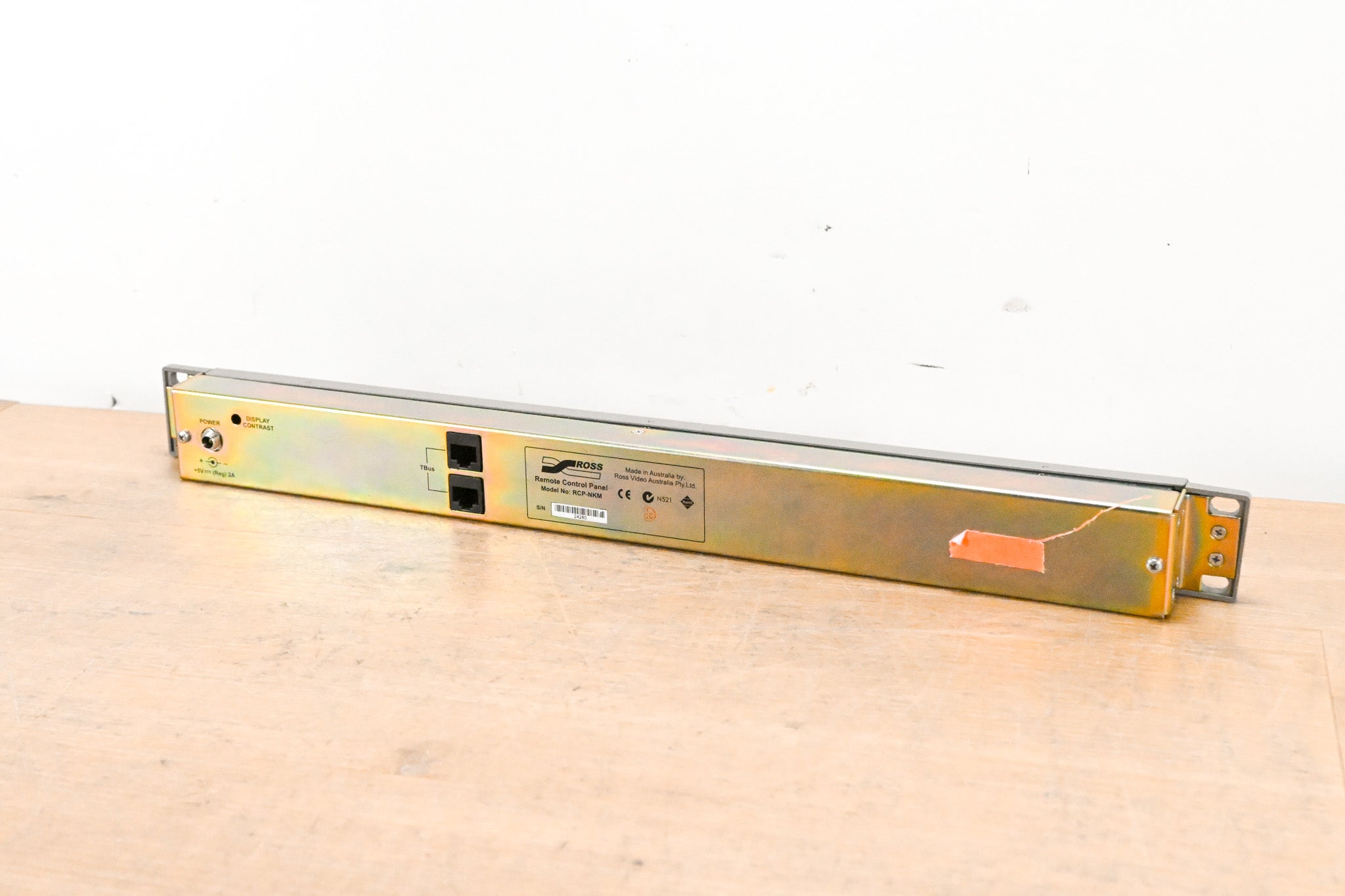 Ross RCP-NKM 1RU Remote Control Panel (NO POWER SUPPLY)