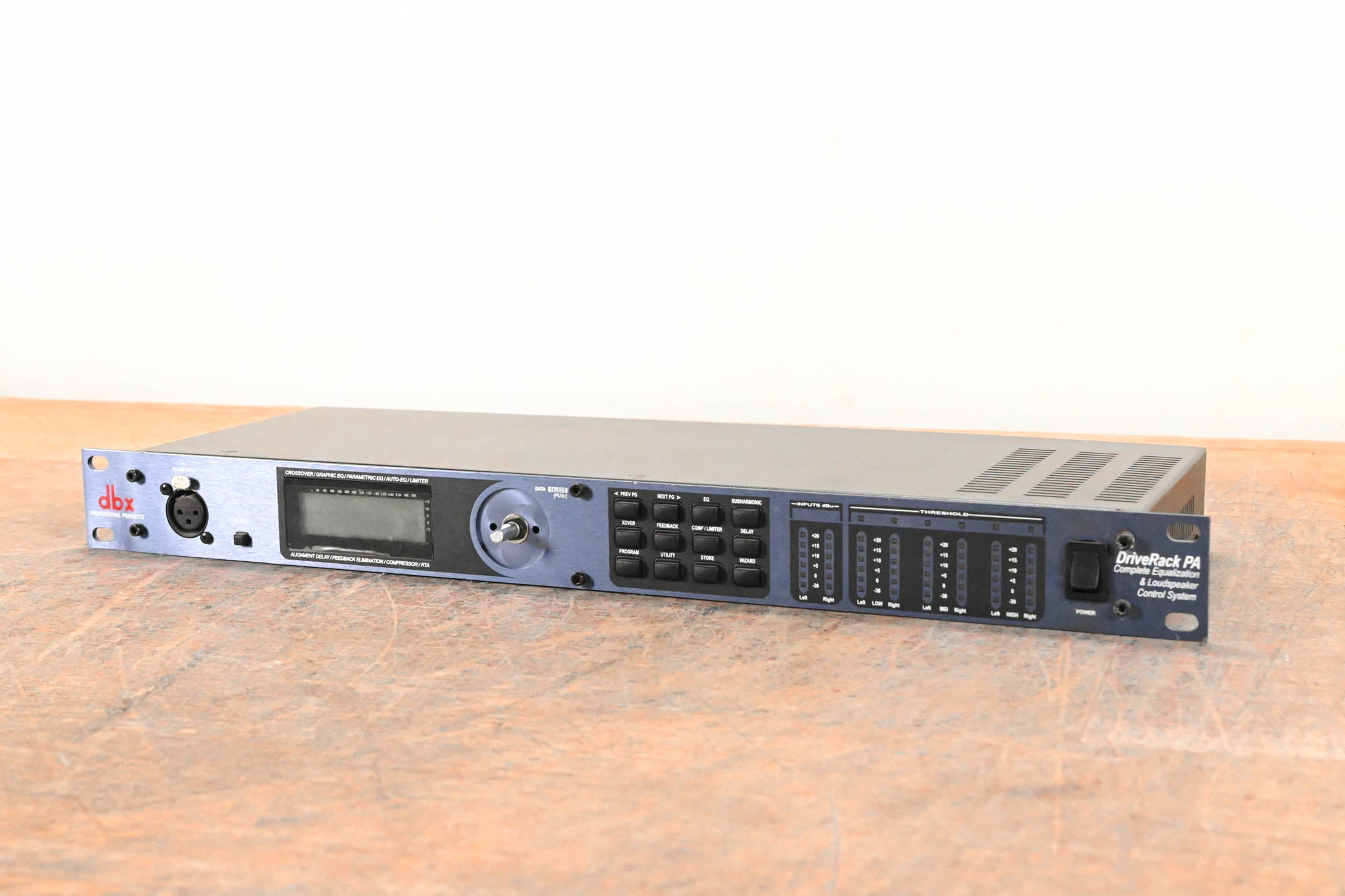 dbx DriveRack PA Complete Equalization and Loudspeaker Control System